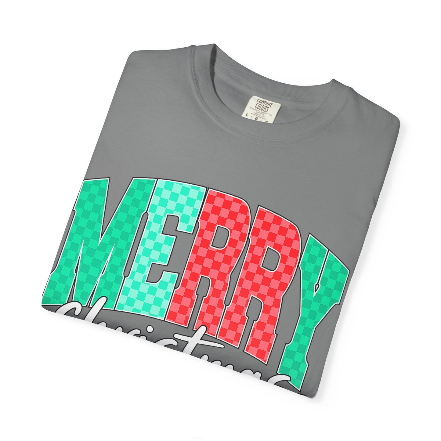 Merry Christmas Unisex Garment-Dyed T-Shirt