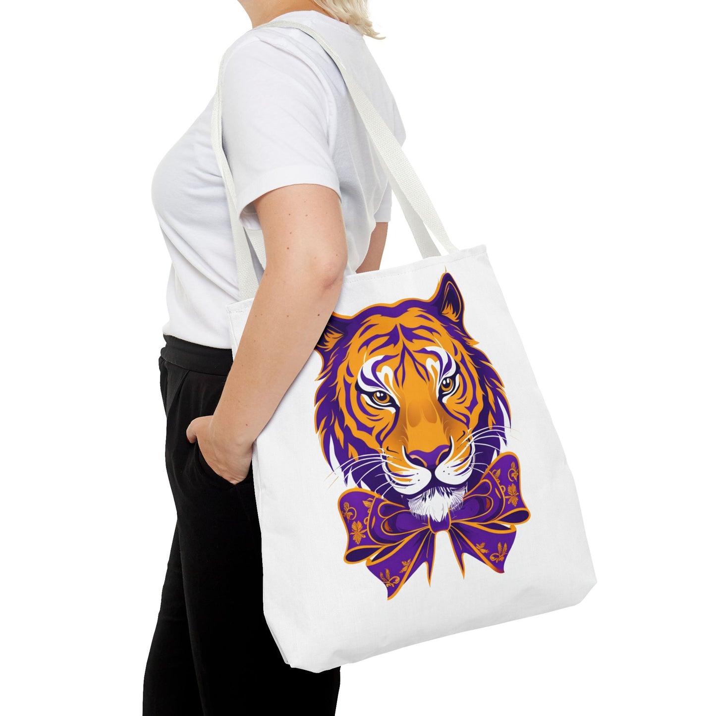 Majestic Tiger Tote Bag, Bold Animal Print, Eco-Friendly Shopping Bag, Personalized Gift, Fashionable Beach Tote, Stylish Everyday Carryall