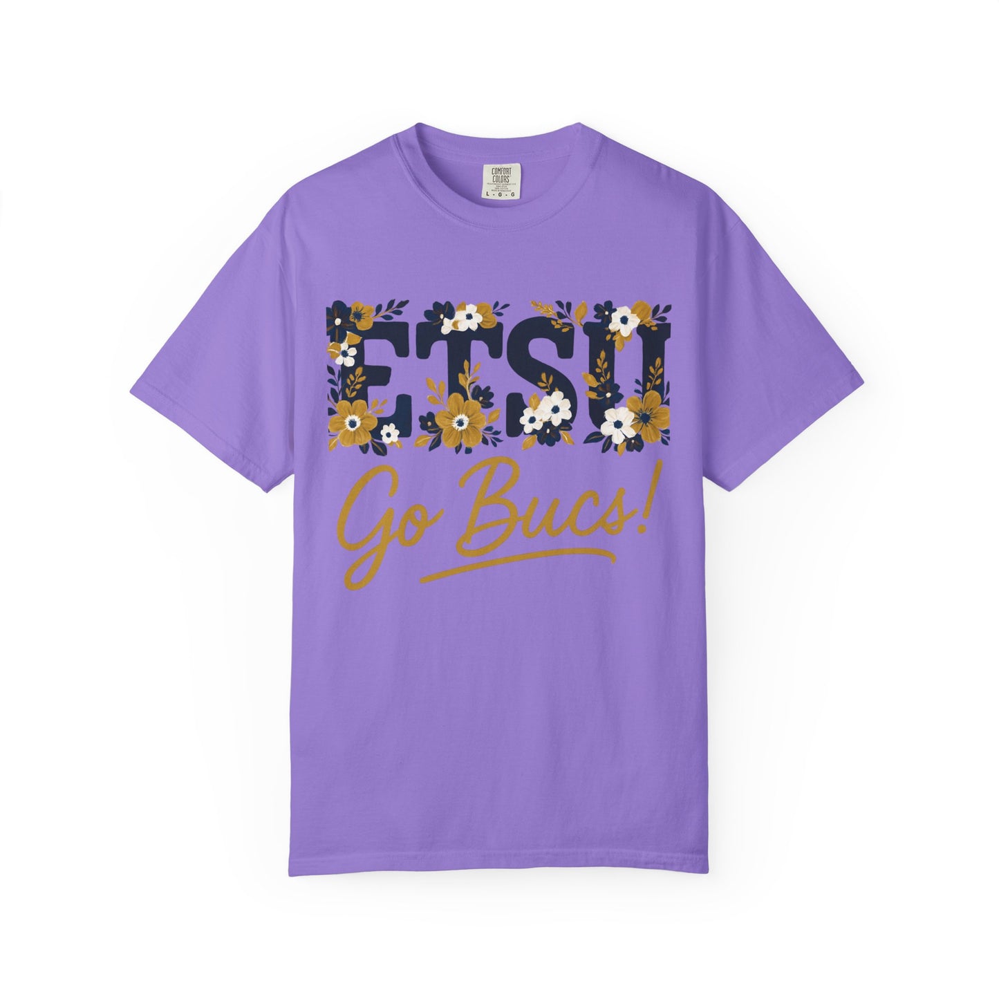 Floral Go Bucs Unisex T-shirt - College Apparel
