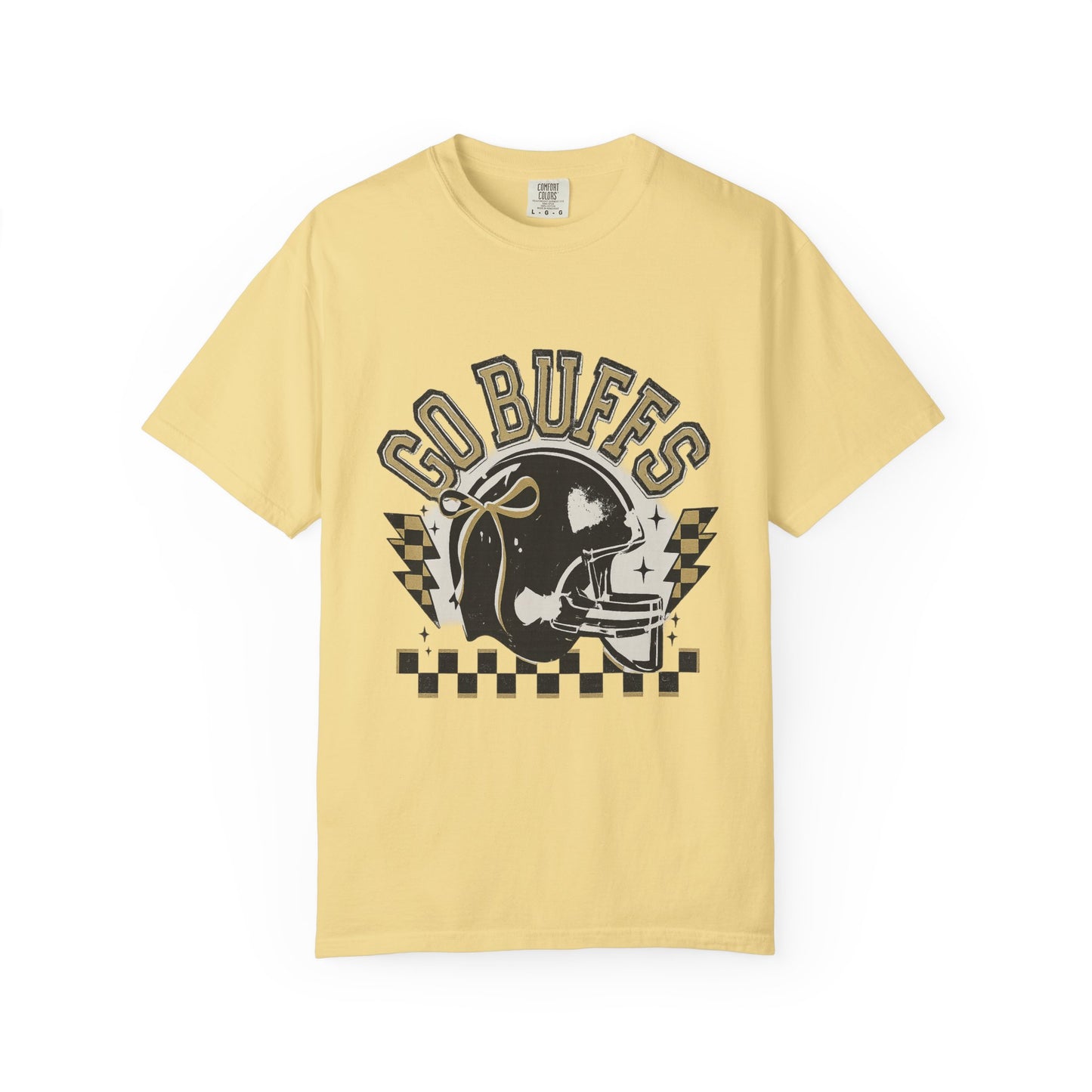 Vintage Sports Fan T-Shirt - Go Buffs Graphic Tee