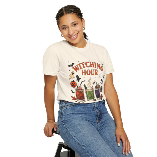 Witching Hour Cocktails T-Shirt | Halloween Apparel