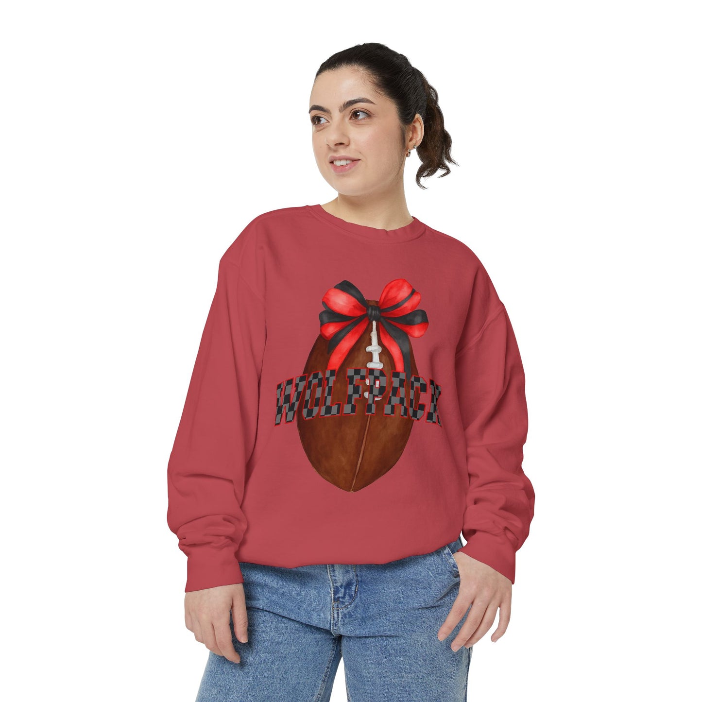 Wolfpack Unisex Sweatshirt - Cozy Fall & Winter Game Day Wear for Sports Fans