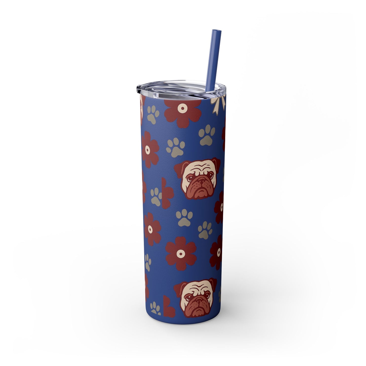 MS Bulldogs Skinny Tumbler, Graduation Gift, Mississippi Game Day, Go Dogs, Starkville, MS.