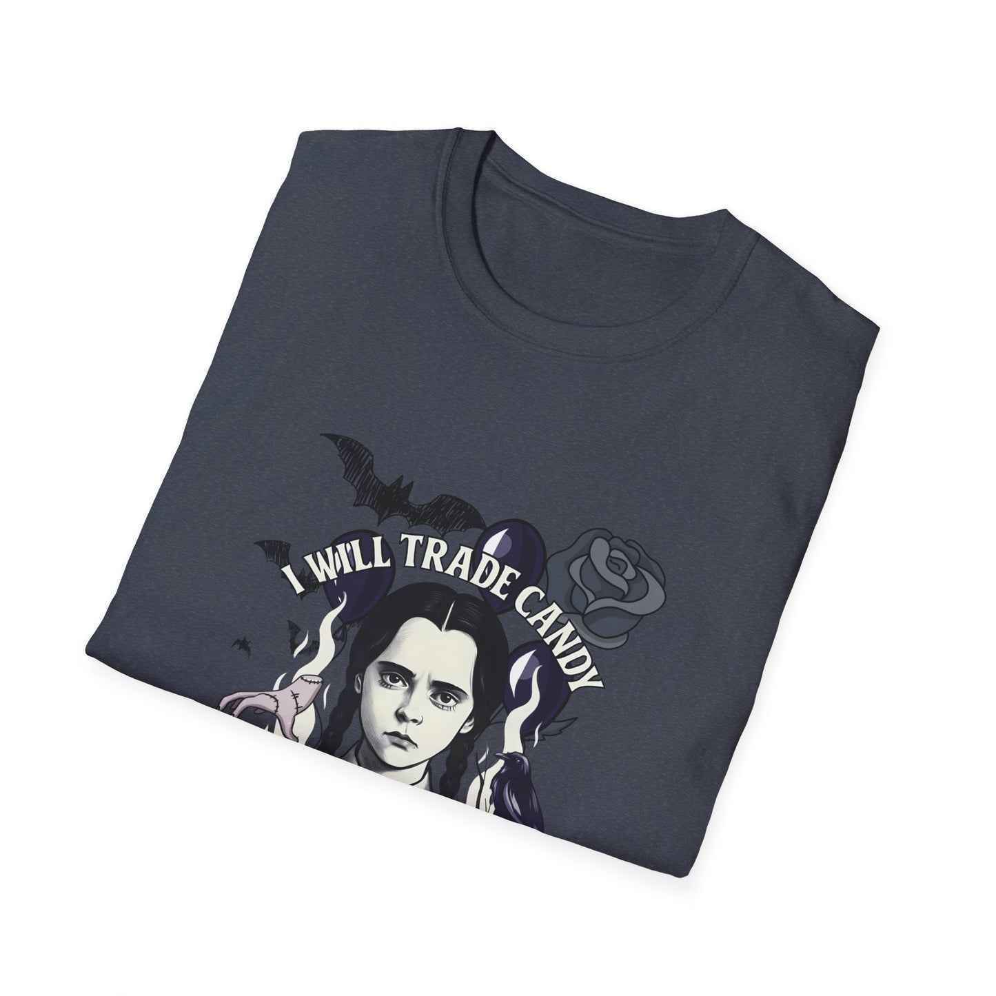 Gothic Family Tribute Unisex Tee - Halloween Dark Aesthetic Apparel