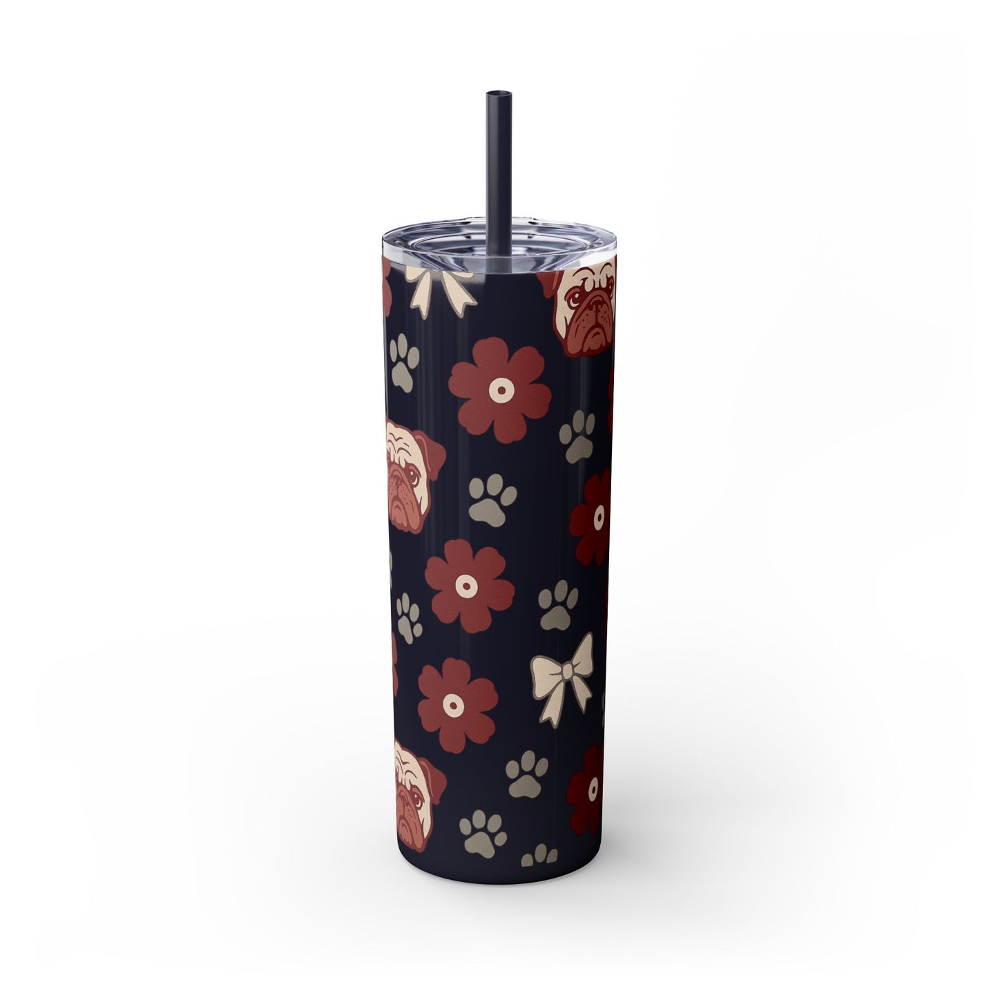 MS Bulldogs Skinny Tumbler, Graduation Gift, Mississippi Game Day, Go Dogs, Starkville, MS.