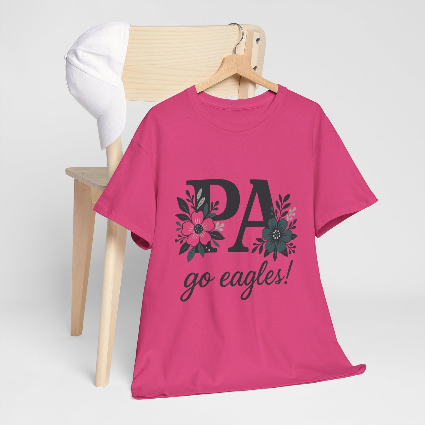 Floral PA Eagles Tee