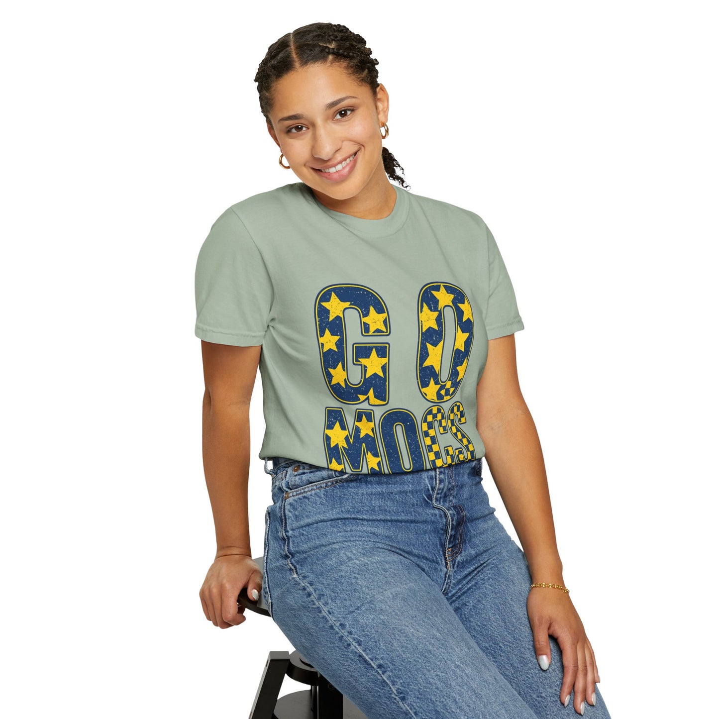 Cheerful 'GO MOCS' Unisex T-Shirt