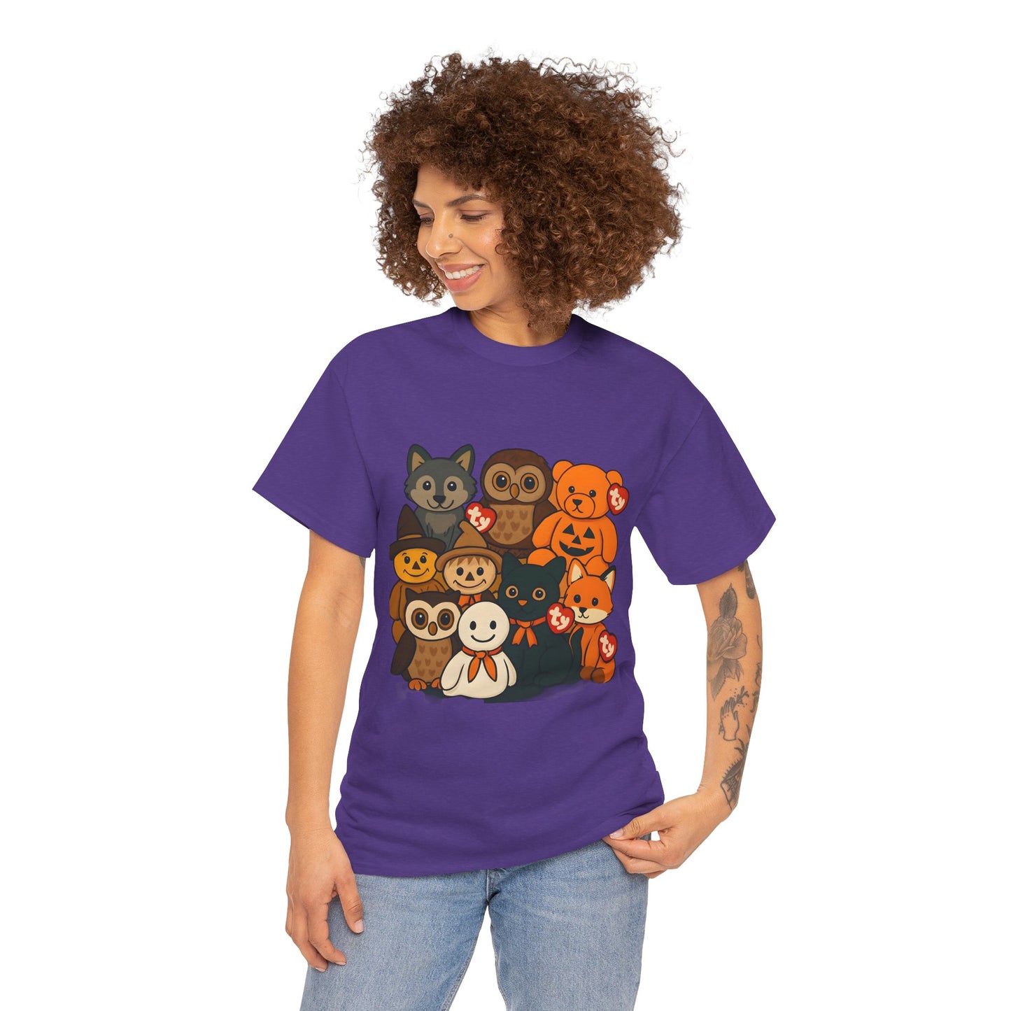 Halloween Unisex Tee - Ty Beanie Babies Design
