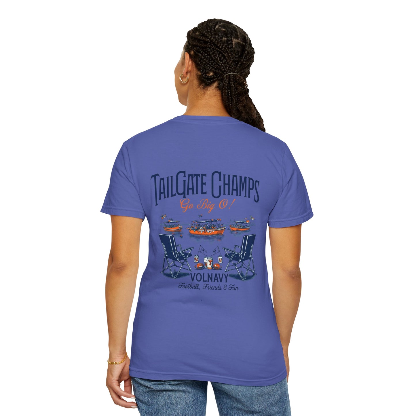 Tailgate Champs VolNavy Unisex T-shirt - Tennessee Vols Game Day Apparel