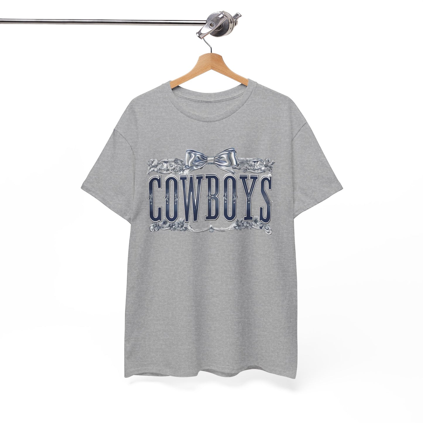 Cowboys Graphic Tee, Unisex Heavy Cotton Tee, Western Wear, Country Music Shirt, Rodeo Style T-Shirt, Gift for Cowboy Fans