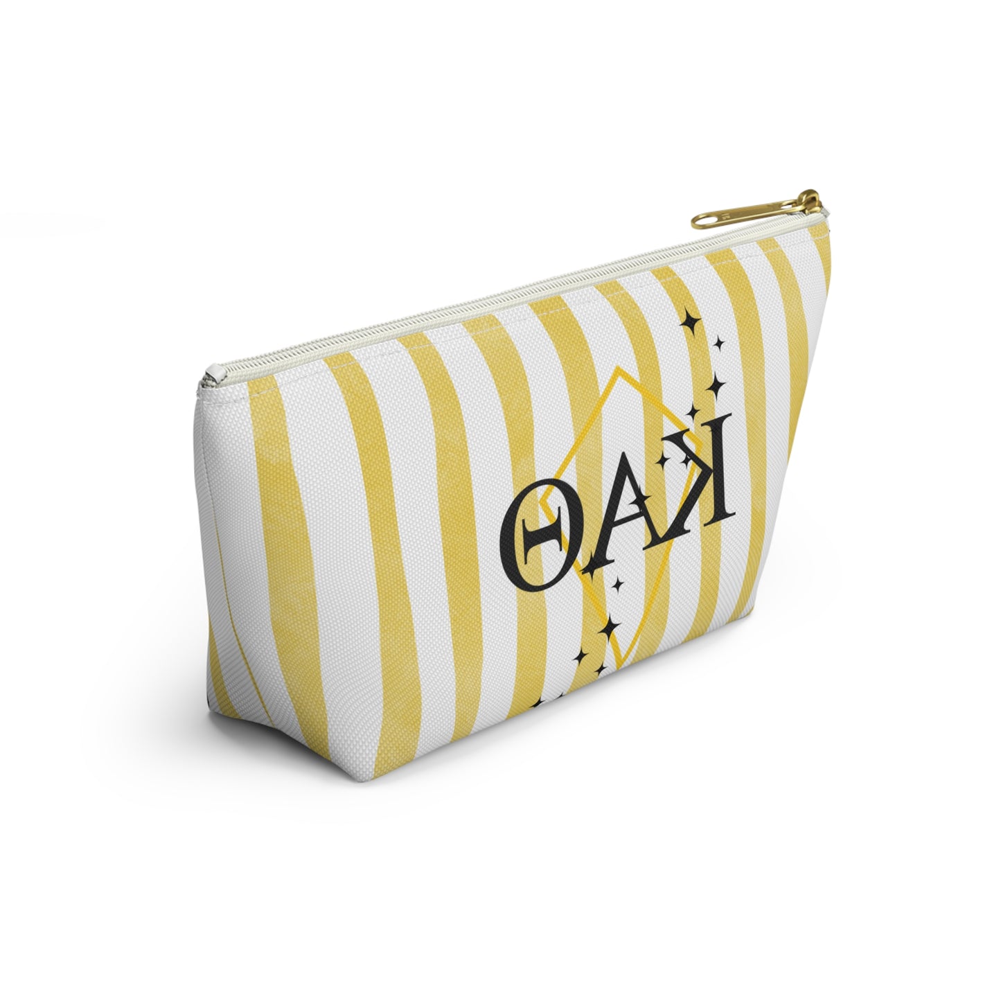 Kappa Alpha Theta Chic Accessory Pouch for Everyday Essentials, Personalized Makeup Bag, Travel Organizing Case, Gifts for Her, Stylish Storage Solution