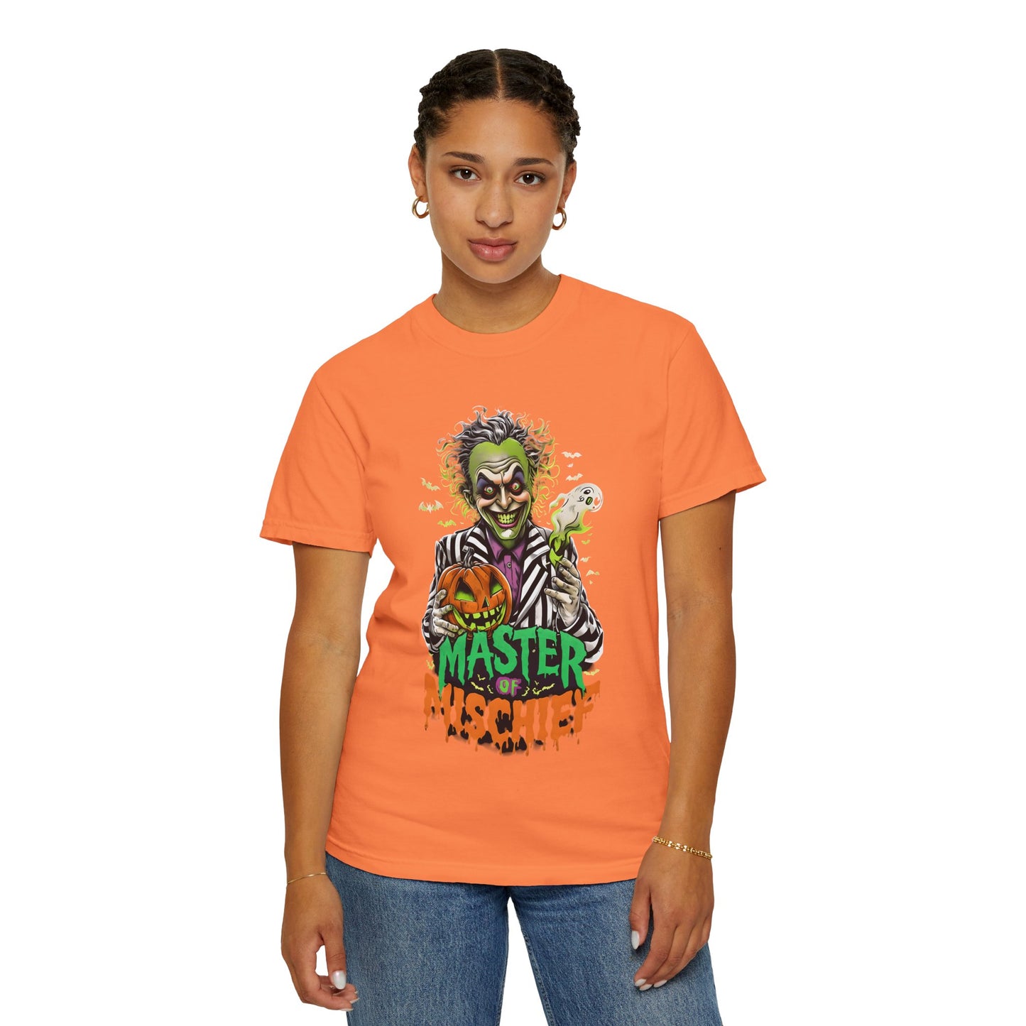 Master of Mischief Unisex T-Shirt, Halloween Party Shirt, Costume Tee, Spooky Gift, Fall Apparel, Graphic Tee