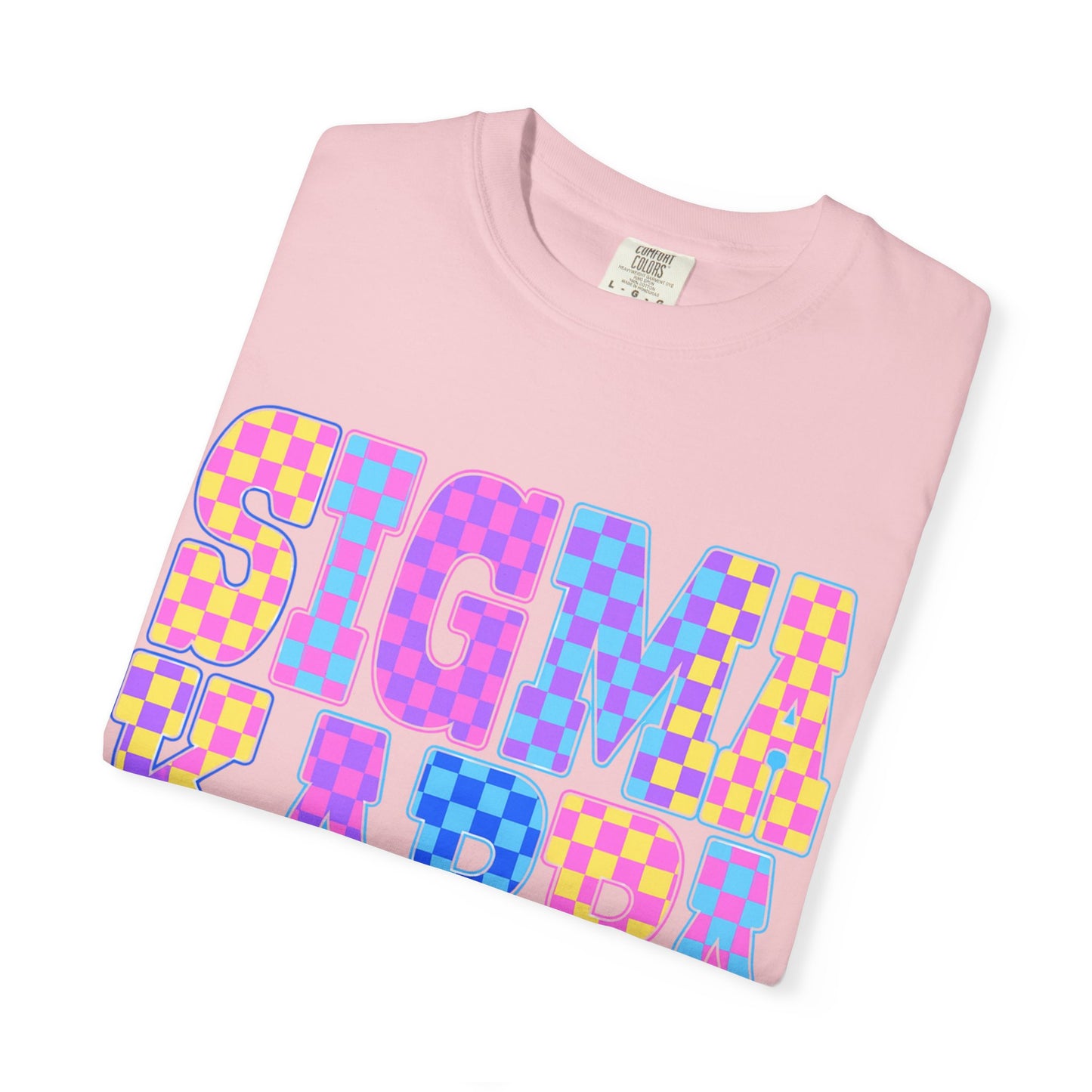 Colorful SigmaKappa T-Shirt - Unisex Garment-Dyed