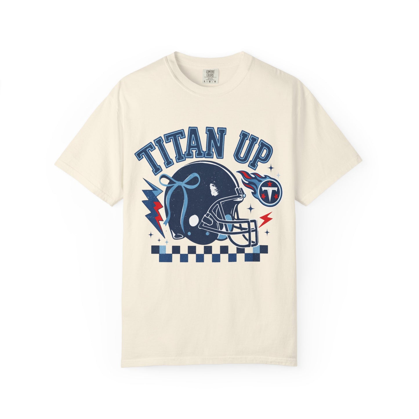 titan up tennessee Unisex Football Tee, Titan Up Shirt for Game Day, Casual Sportswear, Tailgating Apparel, Gift for Fans, Team Spirit Top