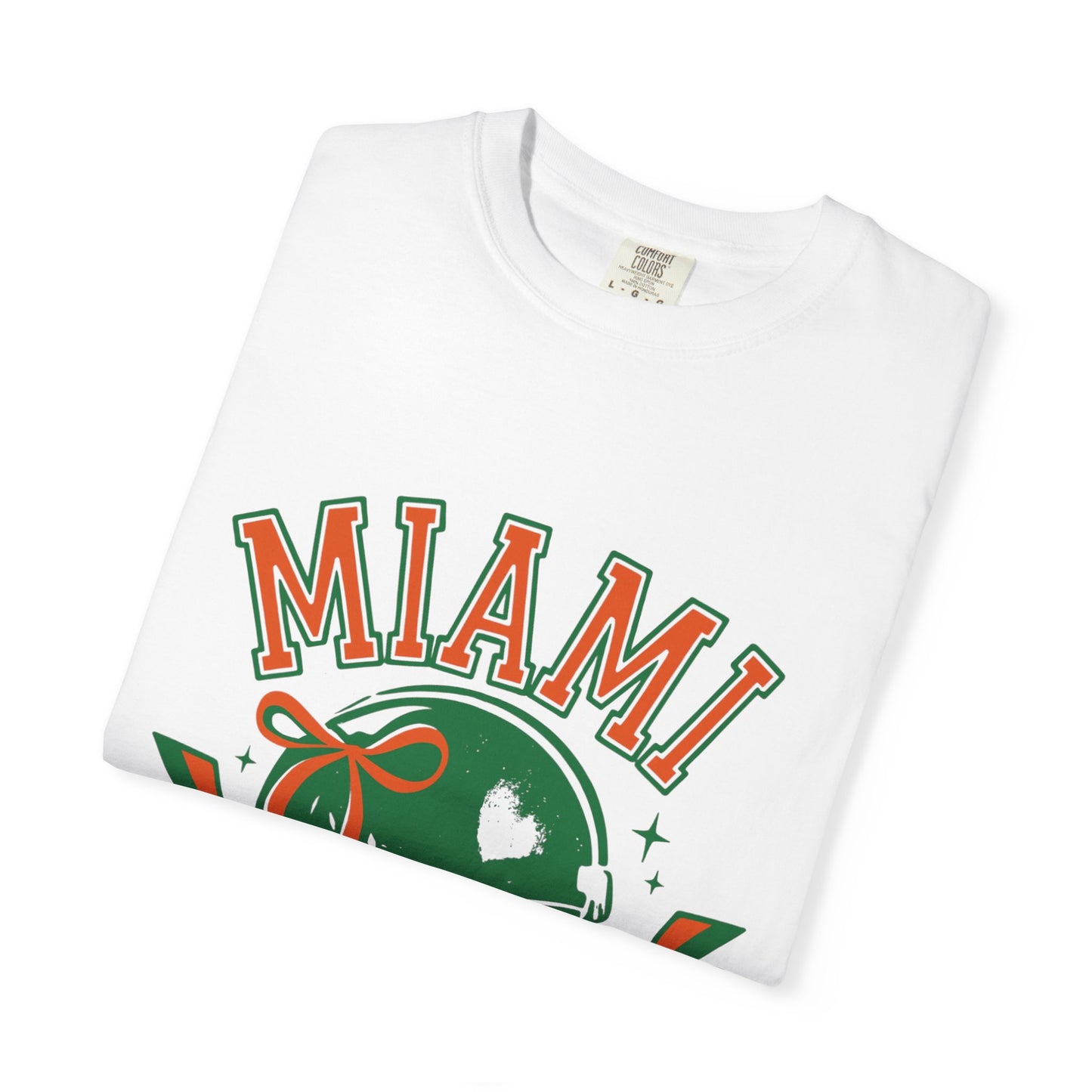 Miami Football Garment-Dyed T-Shirt