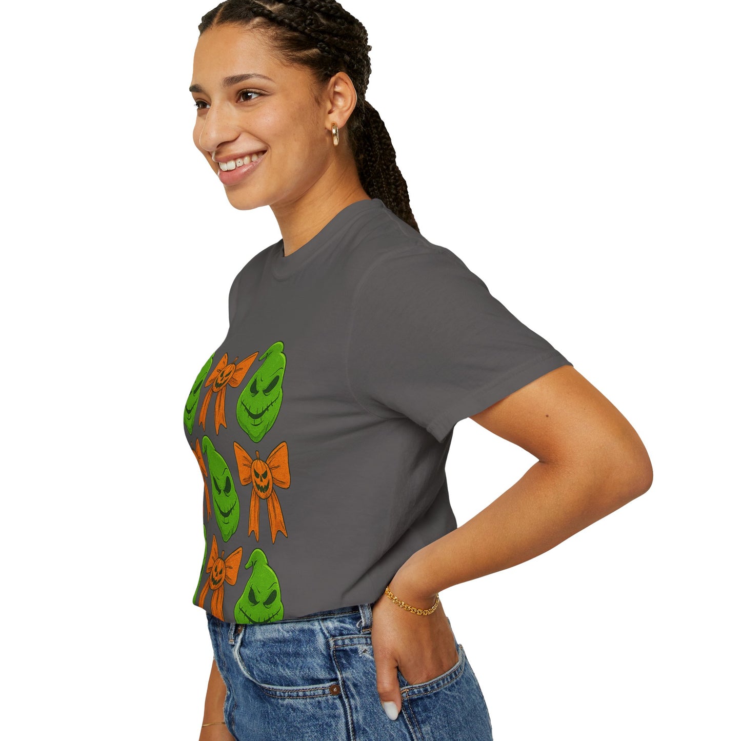 Oogie Boogie Holiday T-Shirt | Fun Gift for Christmas, Unisex Cotton Tee, Festive Apparel, Grinch Lovers, Green Character Design