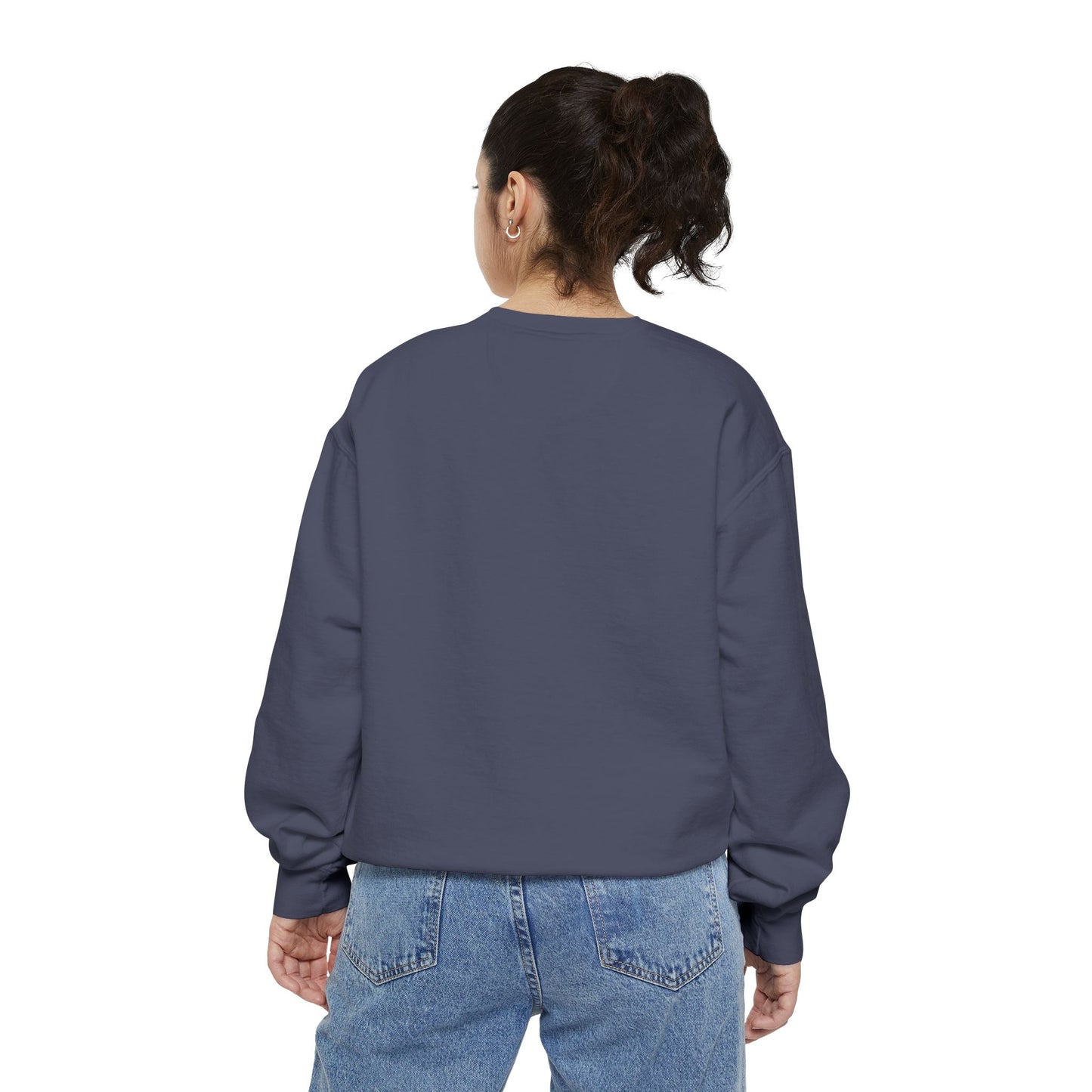 AlphaChi Garment-Dyed Sweatshirt, Sorority Sweatshirt, Personalized Gift, College Apparel, Comfortable Crewneck, Trendy Fashion