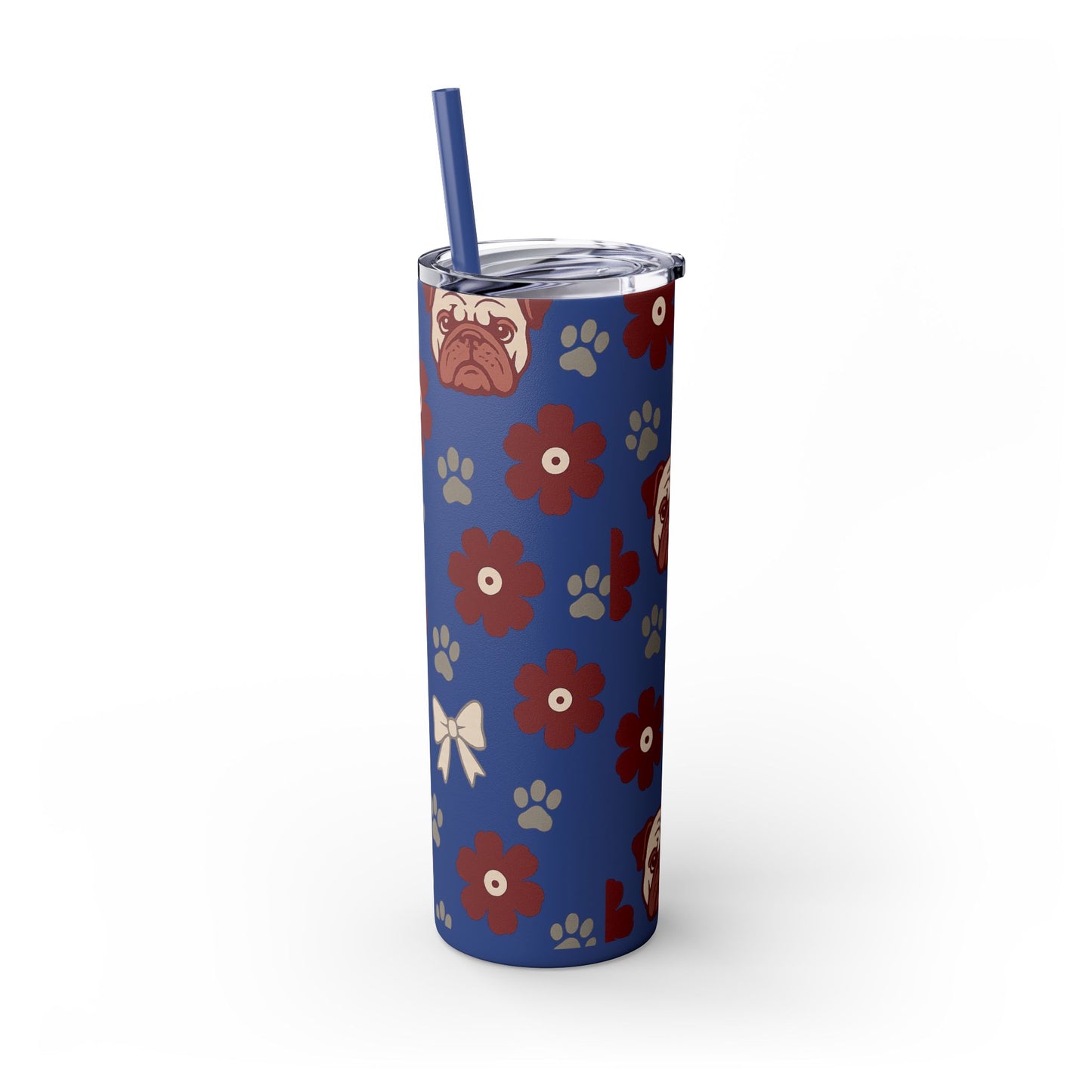 MS Bulldogs Skinny Tumbler, Graduation Gift, Mississippi Game Day, Go Dogs, Starkville, MS.