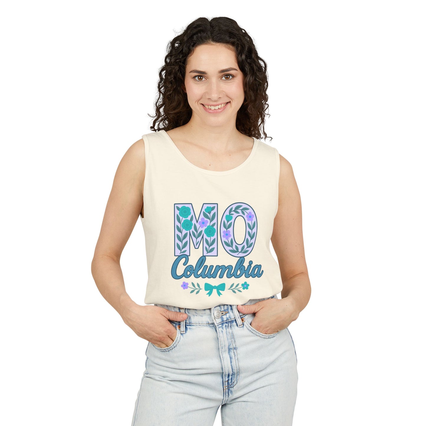 Missouri State Pride Tank Top, Unisex Summer Shirt, Columbia MO Graphic Tee, Comfort Colors, Graduation Gift