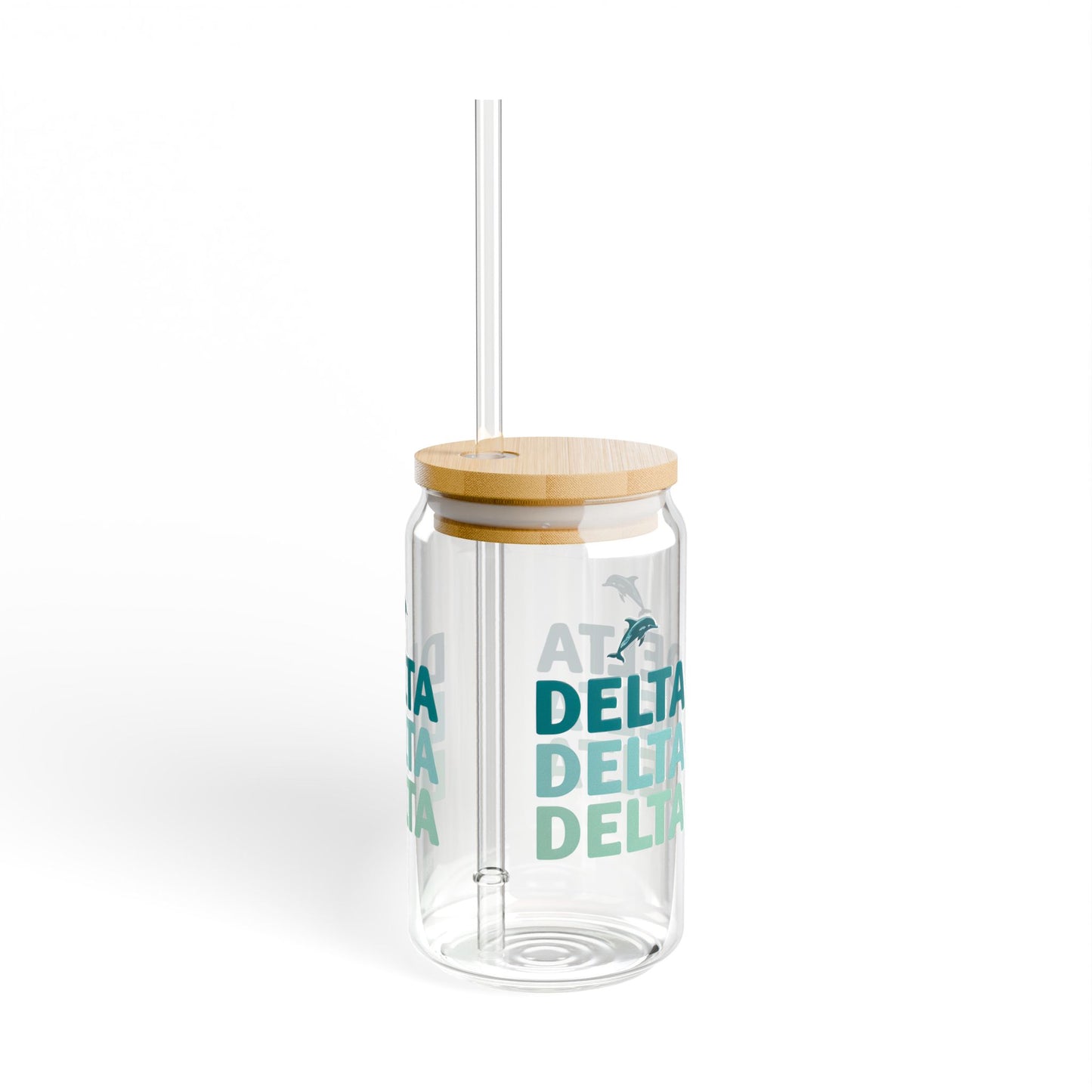 DDD Themed Sipper Glass, 16oz | Perfect for College Students, Fraternity Events, Summer Parties, Eco-friendly Drinking, Gifts