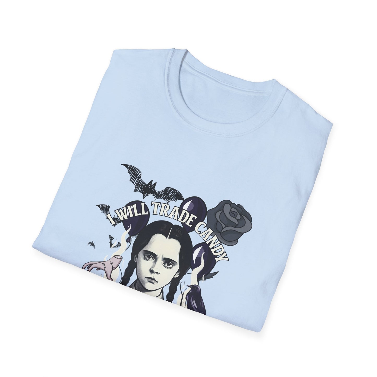 Gothic Family Tribute Unisex Tee - Halloween Dark Aesthetic Apparel