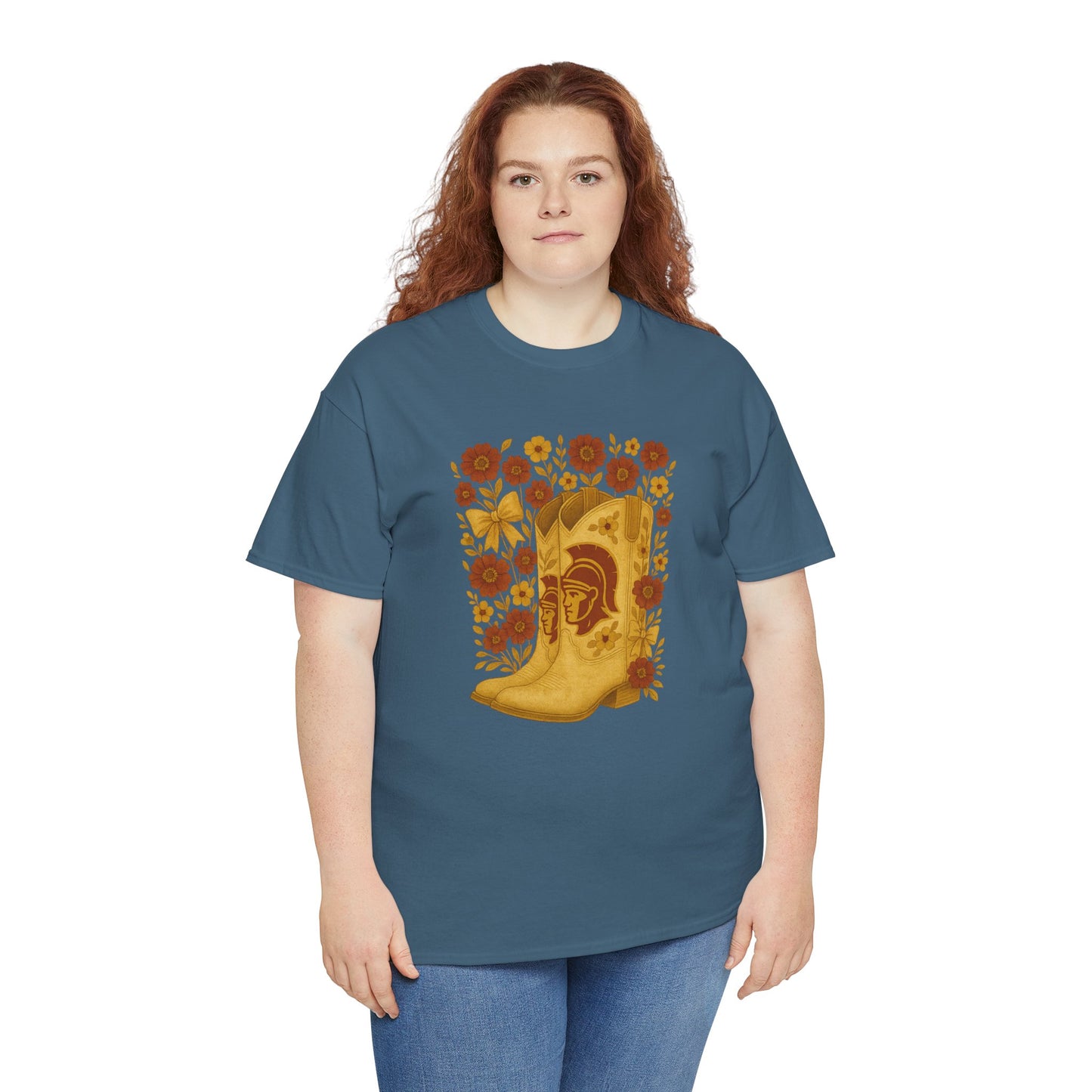 Trojans Cowboy Boot Tee