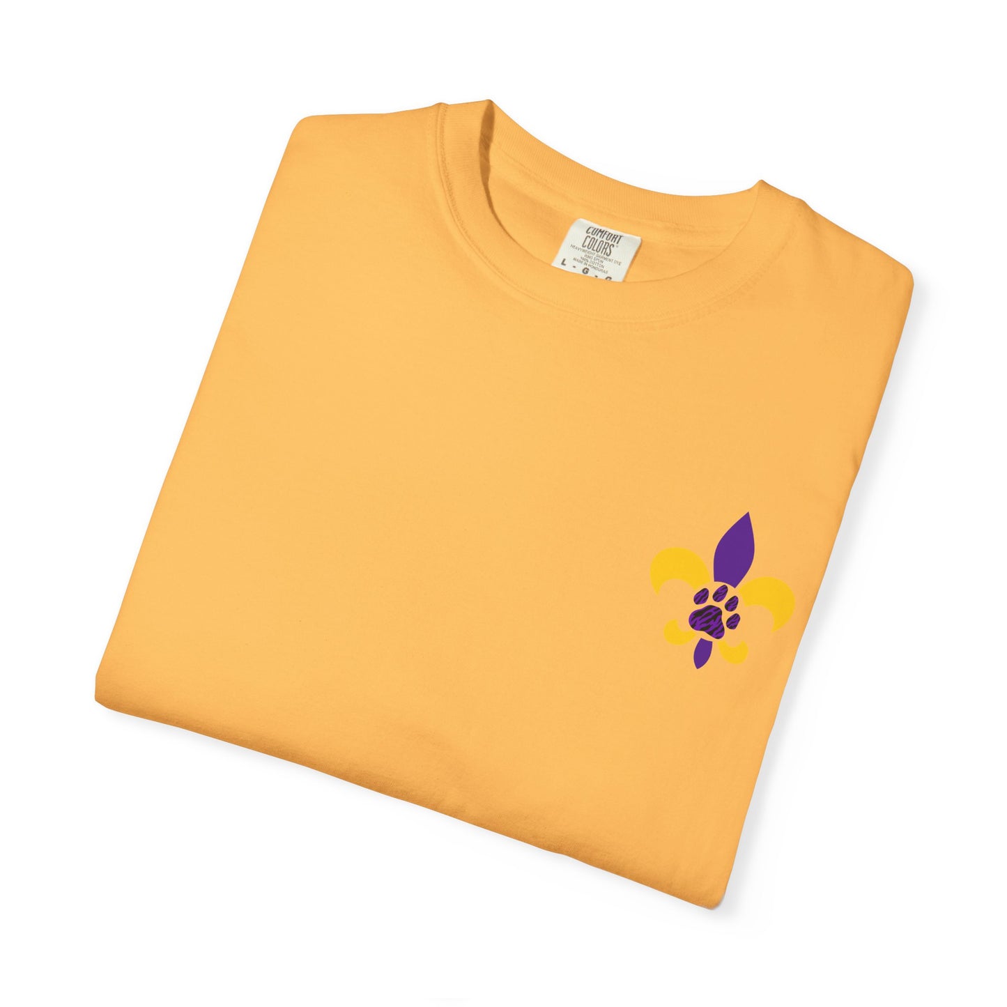 Baton Rouge Spirit T-Shirt - Unisex Garment-Dyed Tee for Game Day, College Football, Mardi Gras, Team Pride, Casual Wear