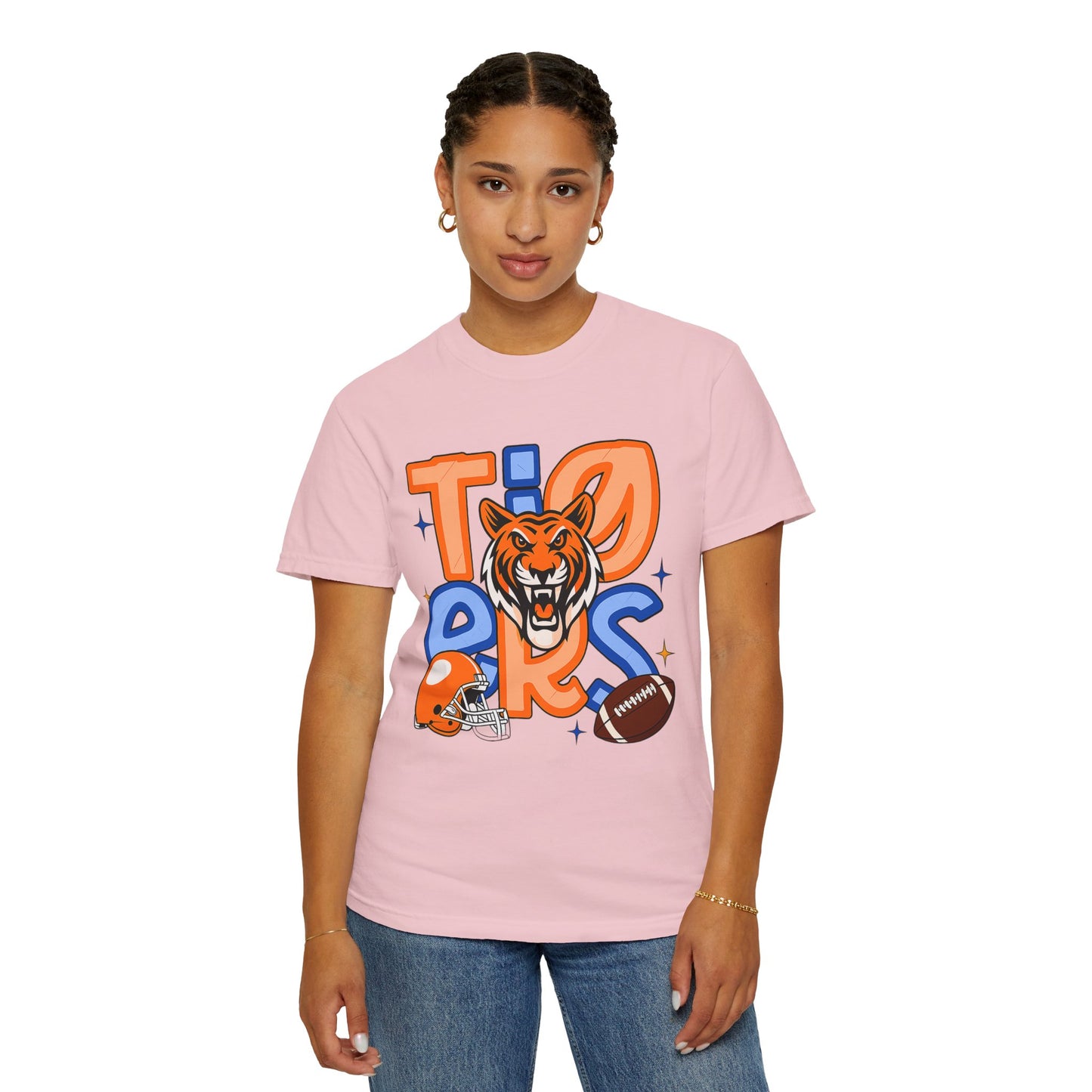 Tigers Unisex Garment-Dyed T-Shirt