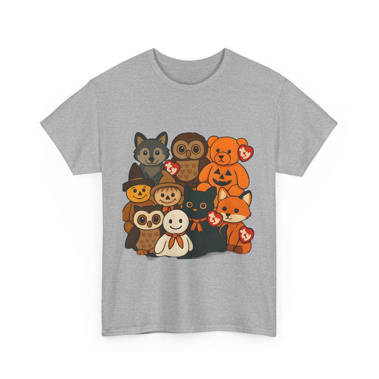 Halloween Unisex Tee - Ty Beanie Babies Design
