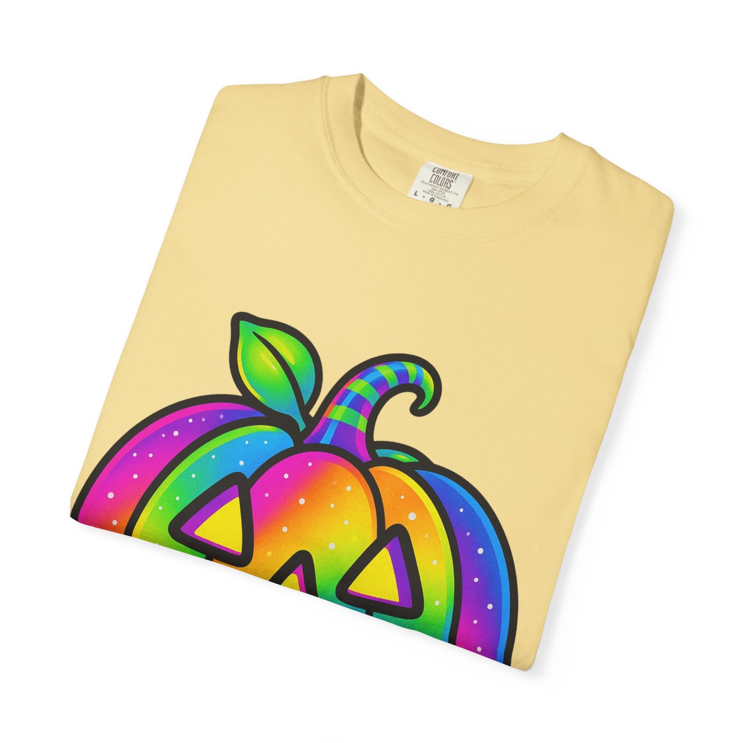 Colorful Pumpkin T-shirt for Halloween