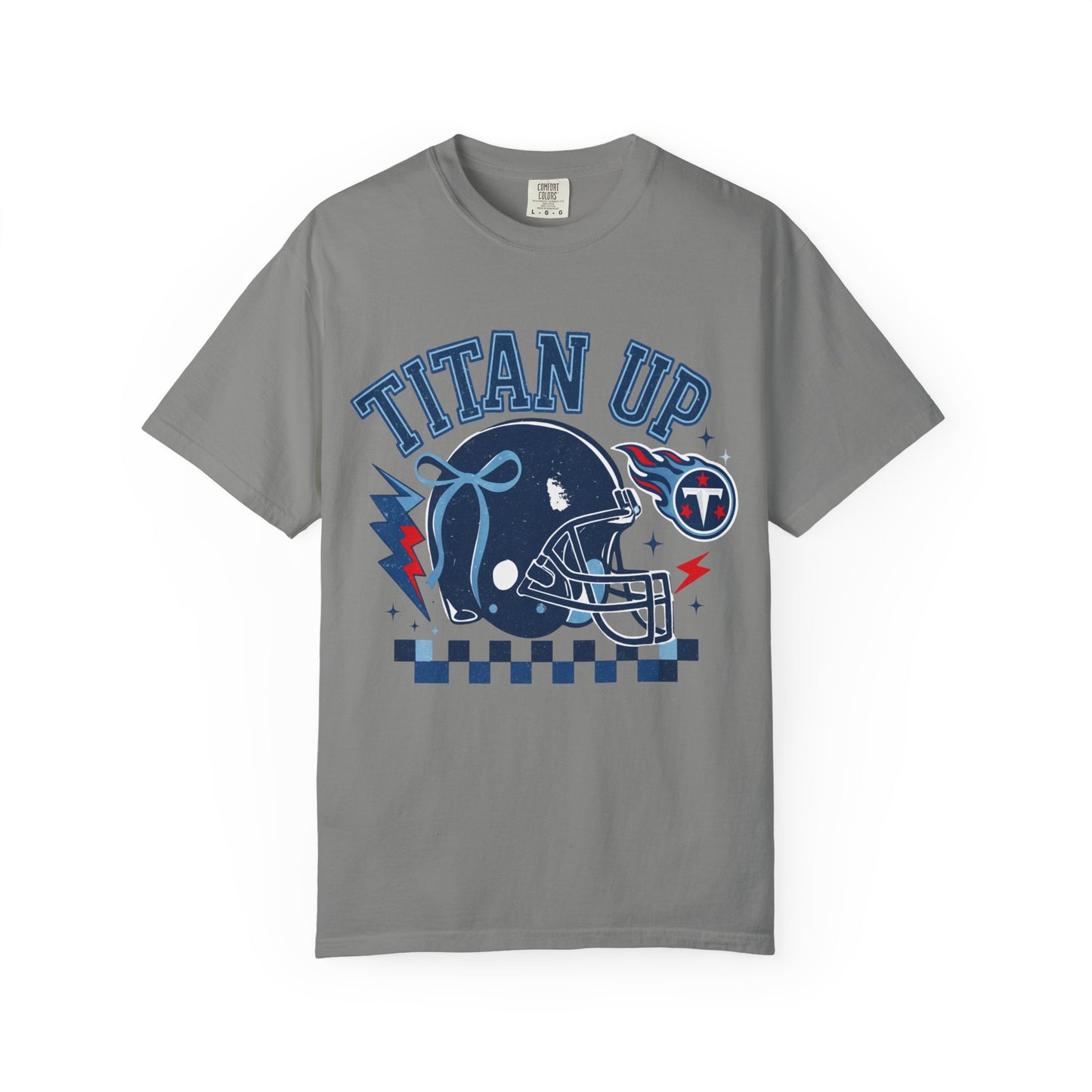 titan up tennessee Unisex Football Tee, Titan Up Shirt for Game Day, Casual Sportswear, Tailgating Apparel, Gift for Fans, Team Spirit Top