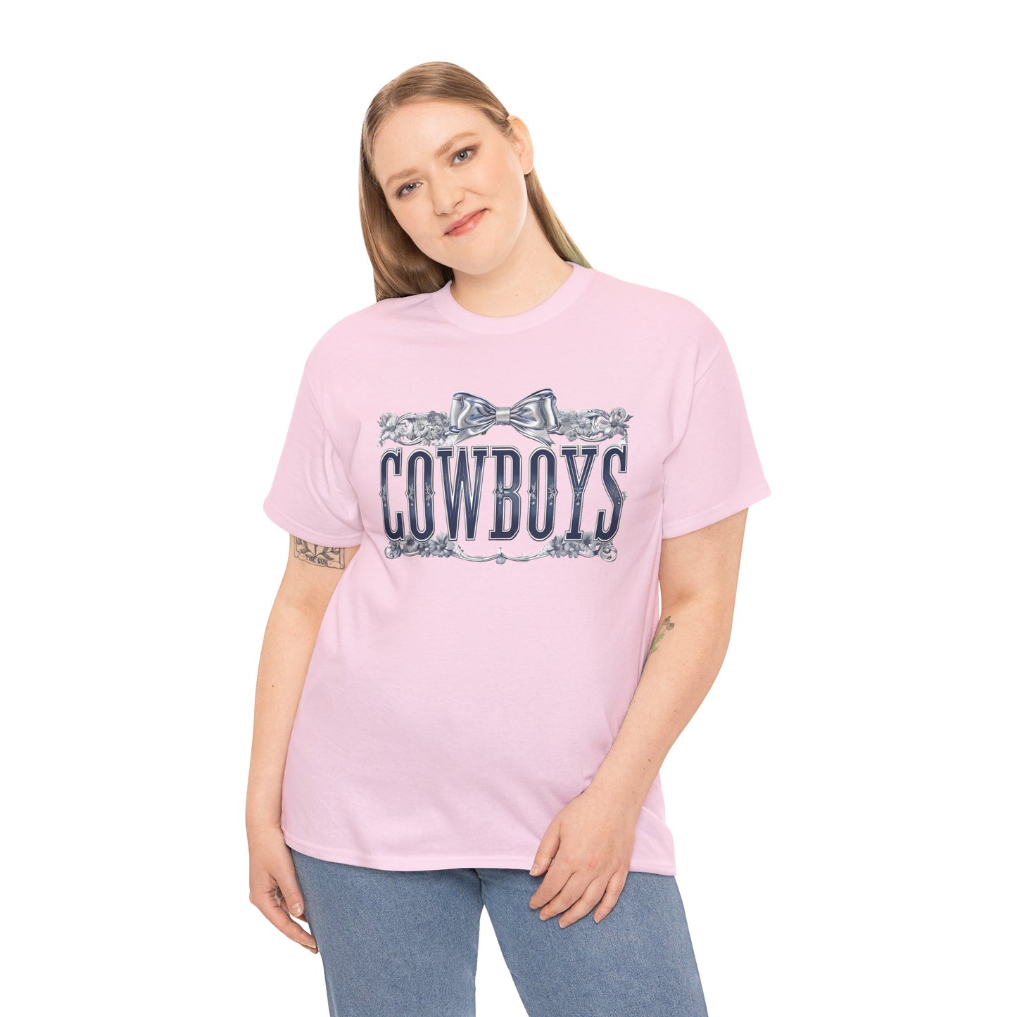 Cowboys Graphic Tee, Unisex Heavy Cotton Tee, Western Wear, Country Music Shirt, Rodeo Style T-Shirt, Gift for Cowboy Fans