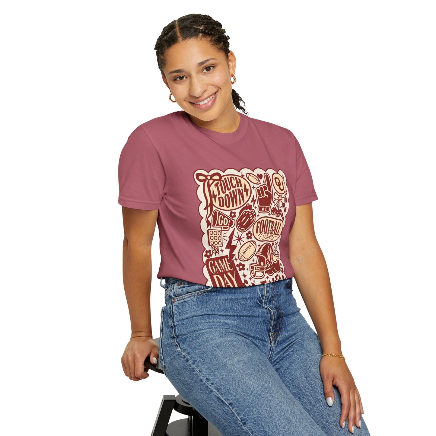 Touchdown Game Day Unisex T-shirt - Football Lover Tee, OkU Celebration