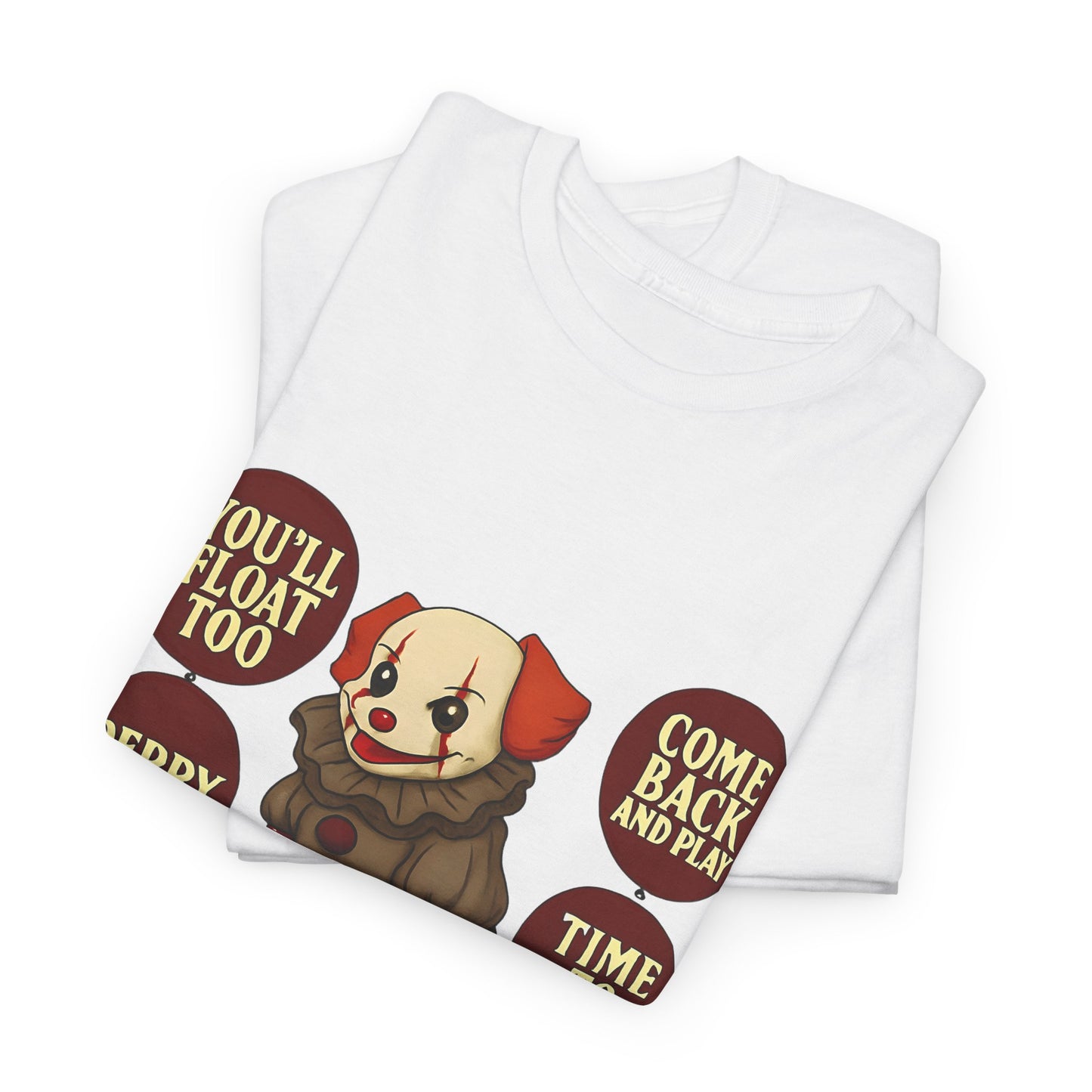 Spooky Dog Tee Clown Pup Pennywise