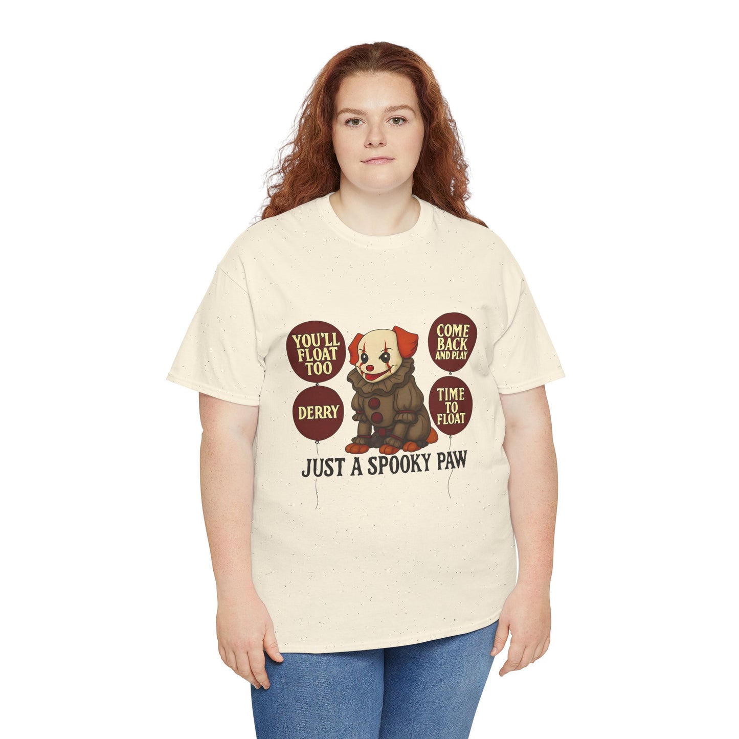 Spooky Dog Tee Clown Pup Pennywise
