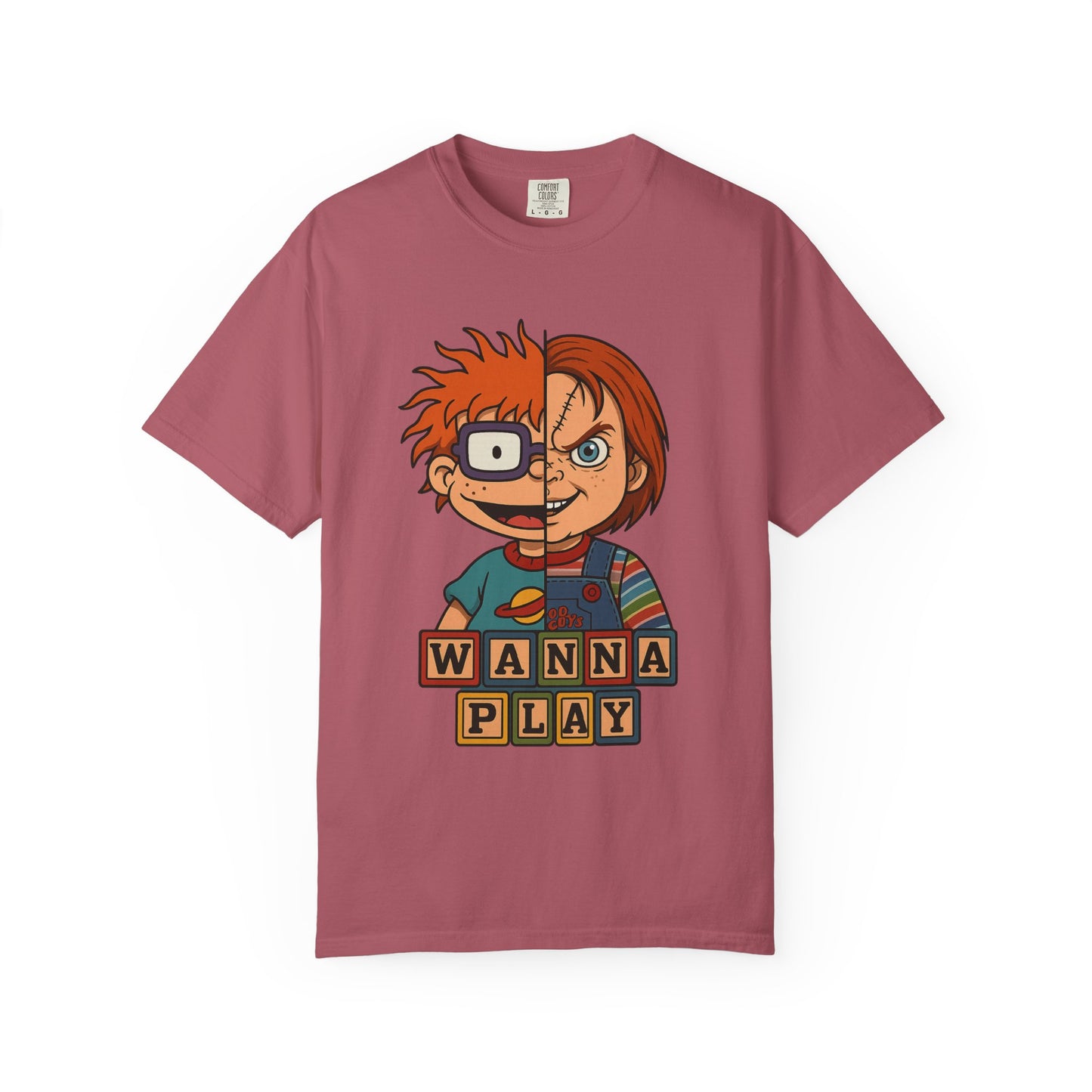 Two Faced Halloween Chucky-Inspired Unisex T-Shirt