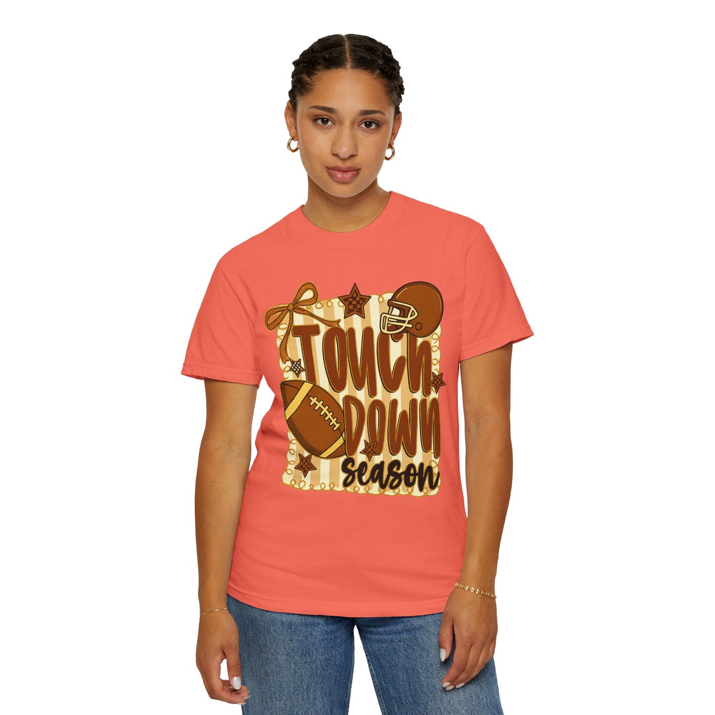 Football T-Shirt | Touchdown Season Game Day Unisex Apparel