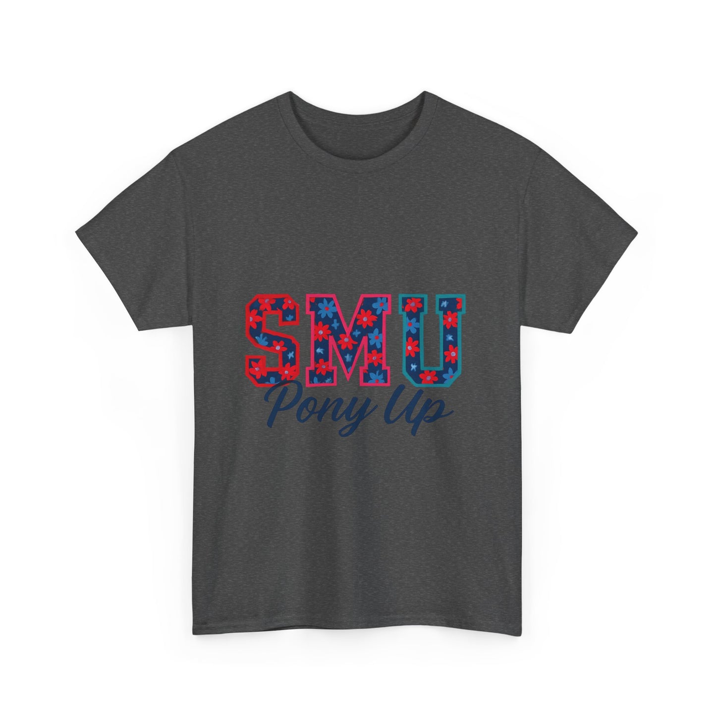 SMU Pony Up Unisex Heavy Cotton Tee, Casual Tees, College Apparel, Perfect Gift for Students, School Spirit Shirt, Comfortable Cotton [...]