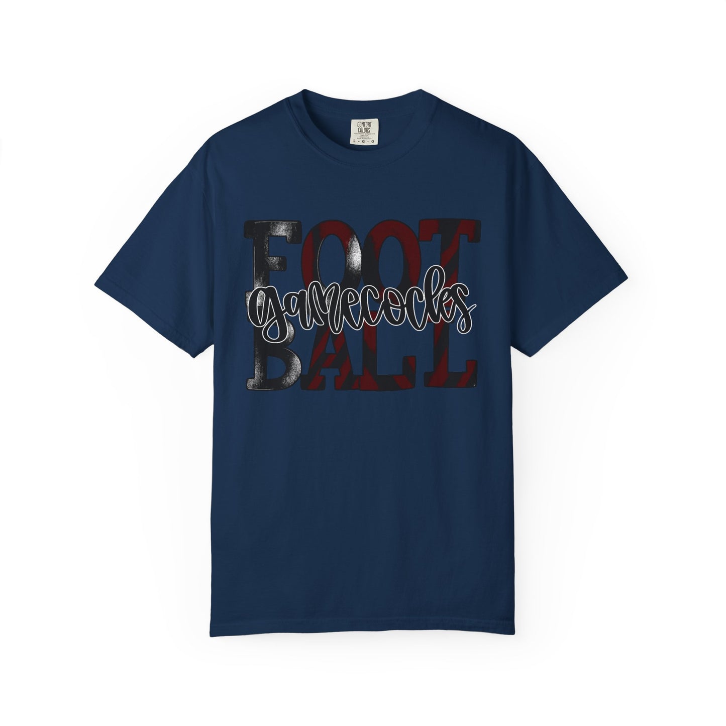 Game Day Football Tee - Unisex Garment-Dyed T-shirt for Fans