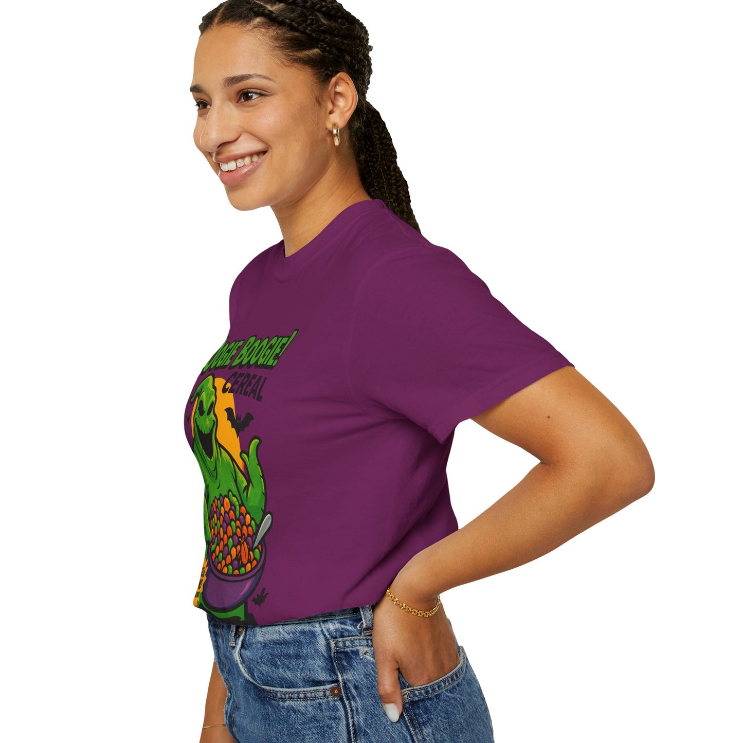 Oogie Boogie Cereal Unisex T-Shirt, Halloween Tee, Cartoon Apparel, Gifts for Fans, Unique Graphic Shirt, Spooky Style
