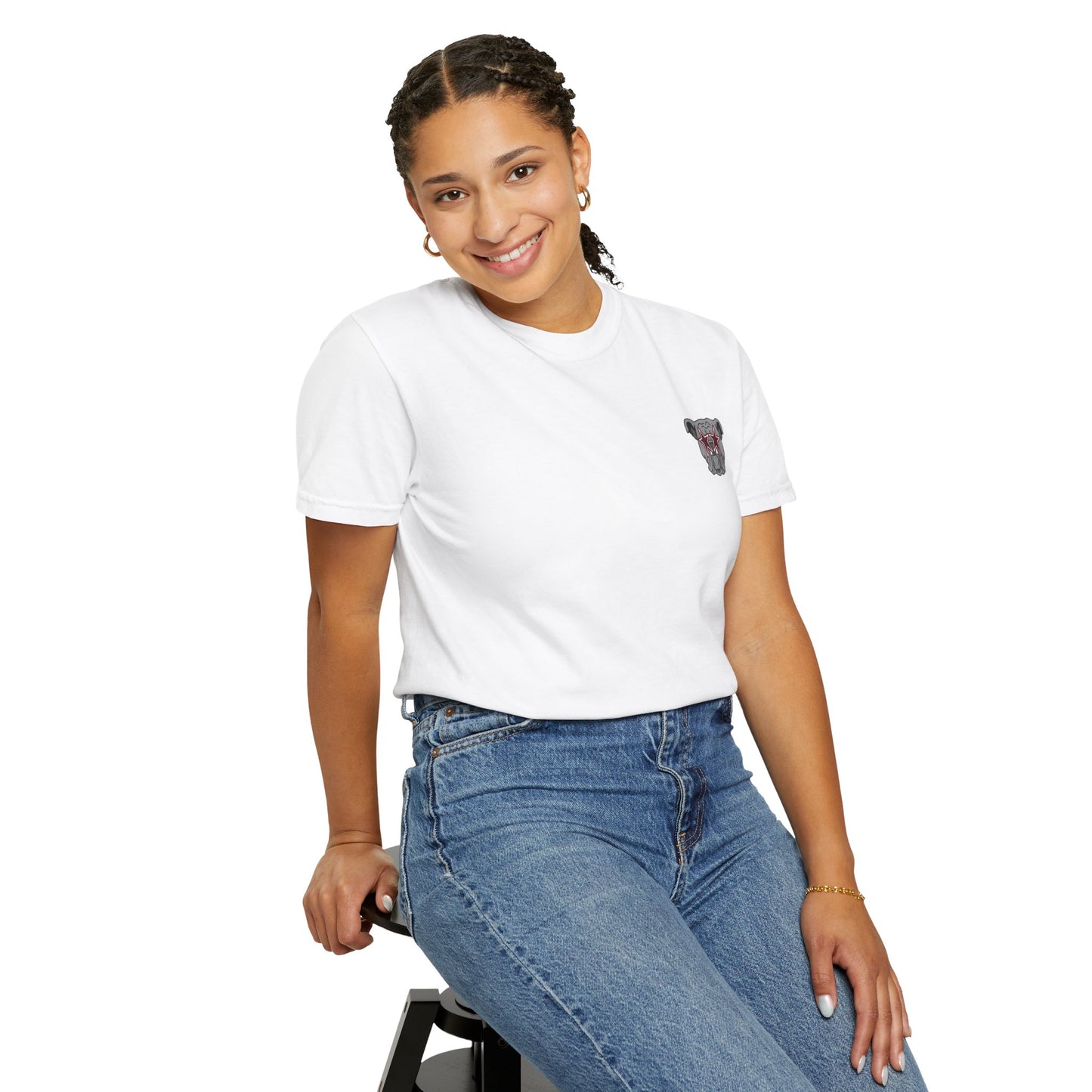 Bull Dogs Casual Tee - Unisex Garment-Dyed T-Shirt for Pet Lovers