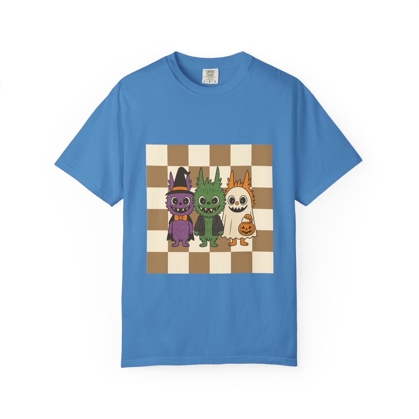 Cute Halloween Monster T-Shirt, Spooky Graphic Tee, Fall Apparel, Unisex Shirt, Trick or Treat, Halloween Party Outfit