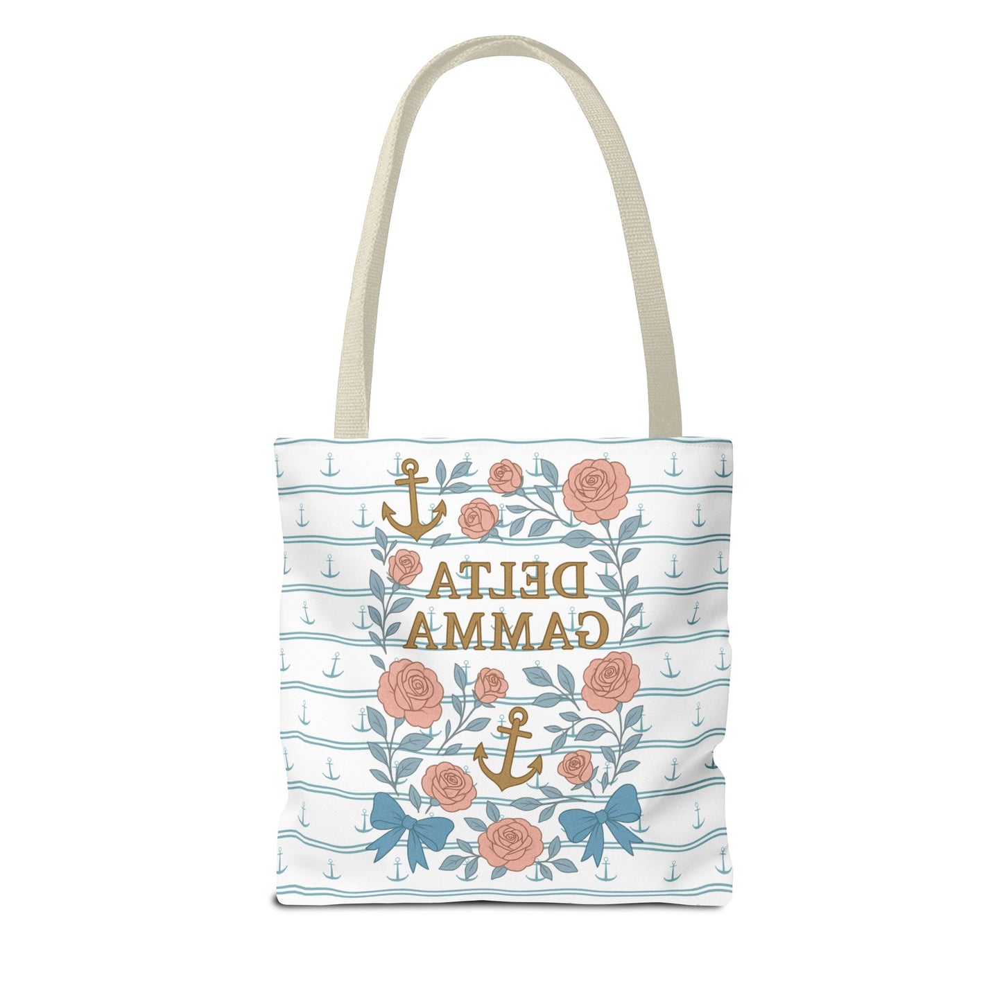 Floral Tote Bag - Delta Gamma Sisterhood Gift
