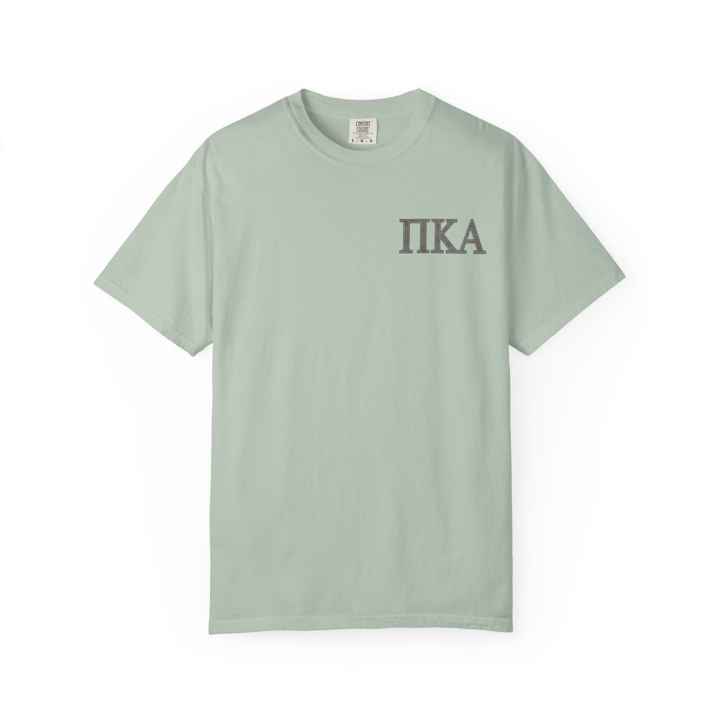 PiKappaAlpha Camouflage T-Shirt | Unisex Garment-Dyed Tee | Casual Wear, Greek Life Apparel, College Gifts, Brotherhood Shirt, Event [...]