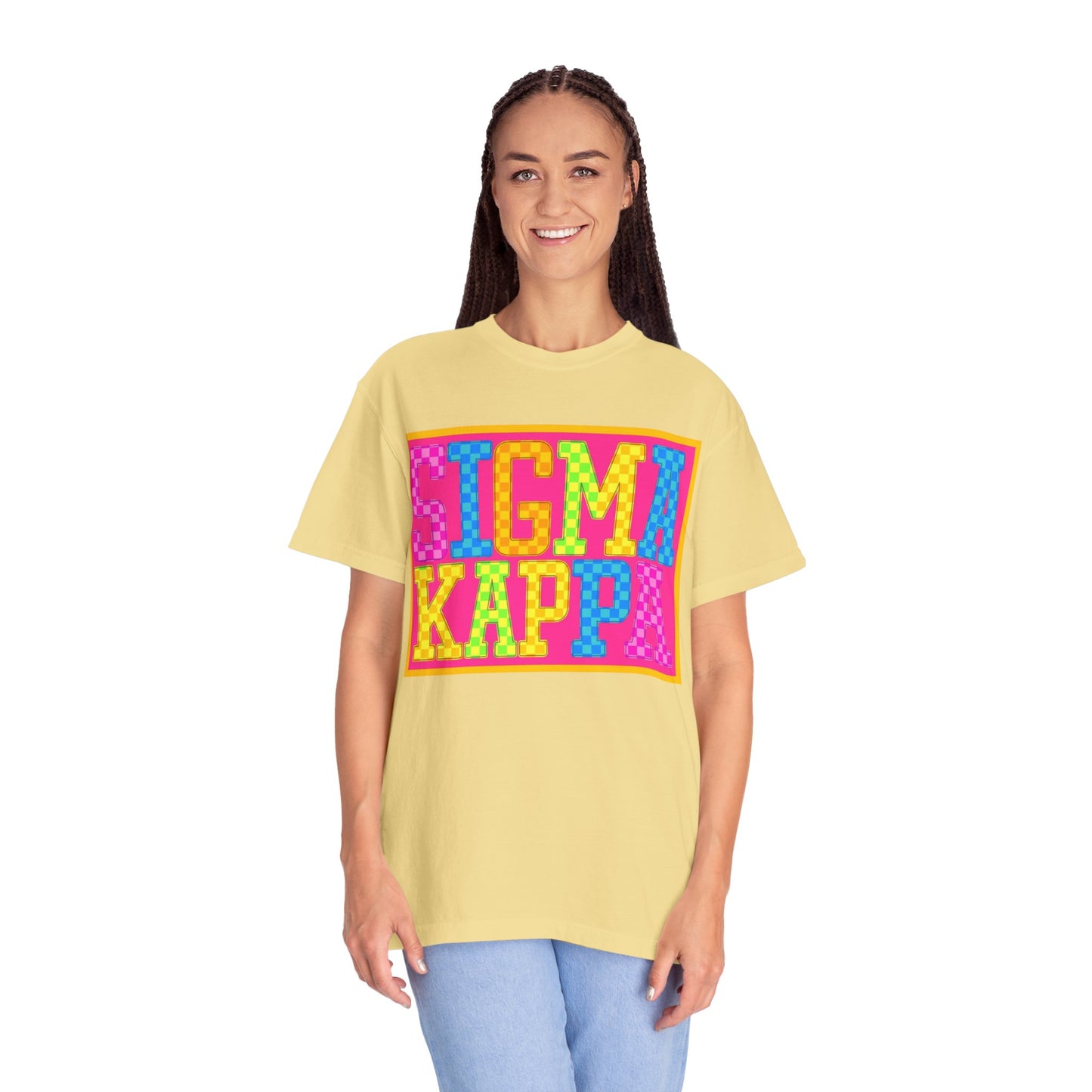 Colorful Sigma Kappa T-Shirt | Sorority Apparel
