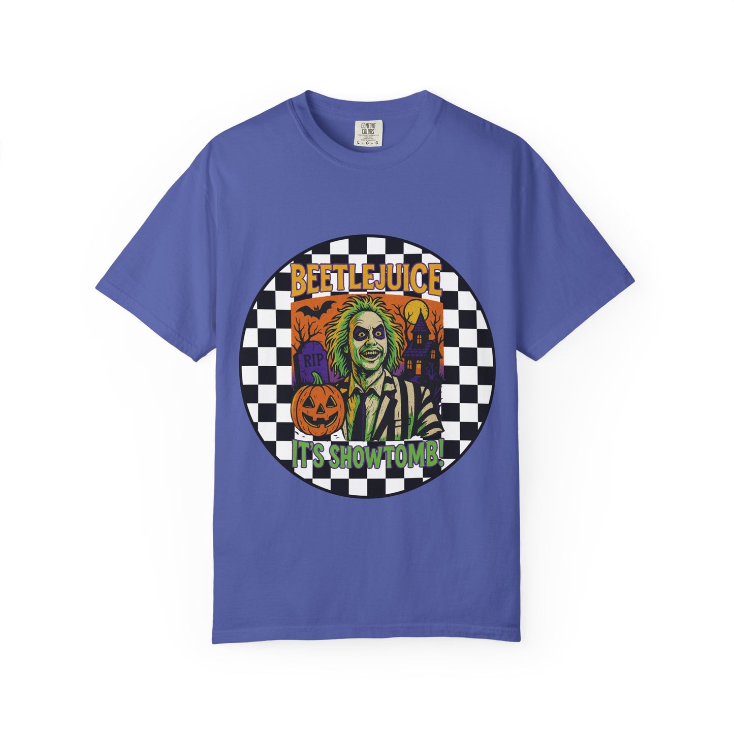 Beetlejuice Unisex T-shirt, Spooky Graphic Tee, Halloween Costume Shirt, Movie Fan Apparel, Eerie Clothing Gift