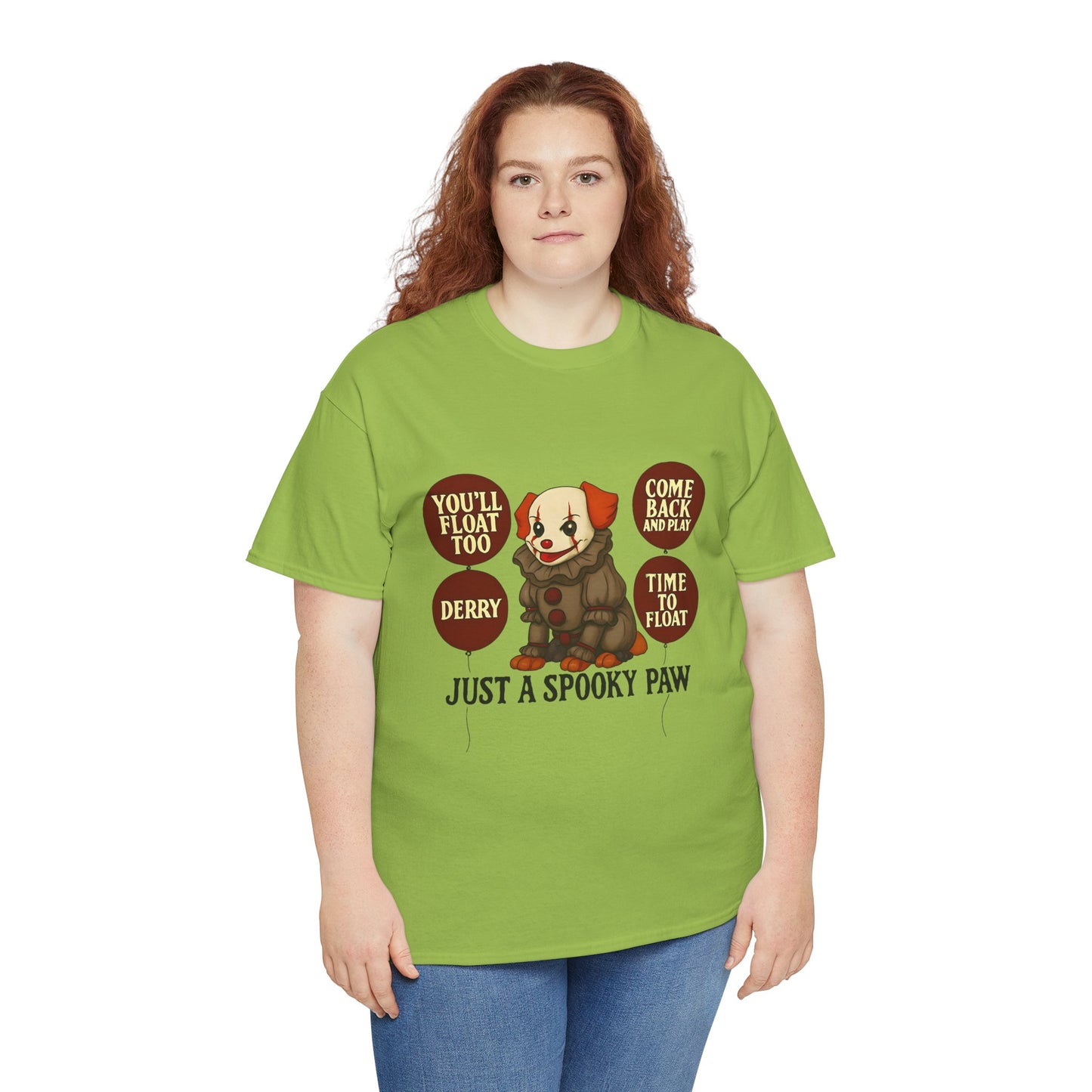 Spooky Dog Tee Clown Pup Pennywise
