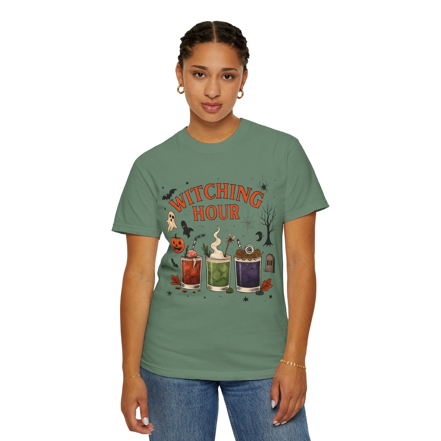 Witching Hour Cocktails T-Shirt | Halloween Apparel