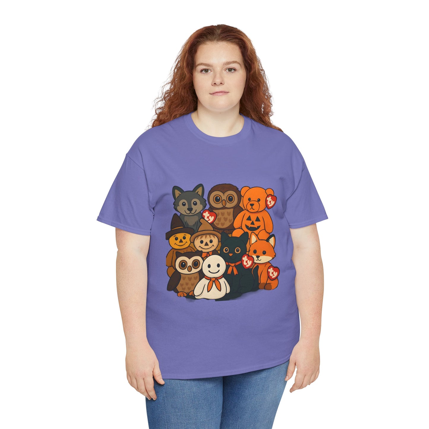Halloween Unisex Tee - Ty Beanie Babies Design