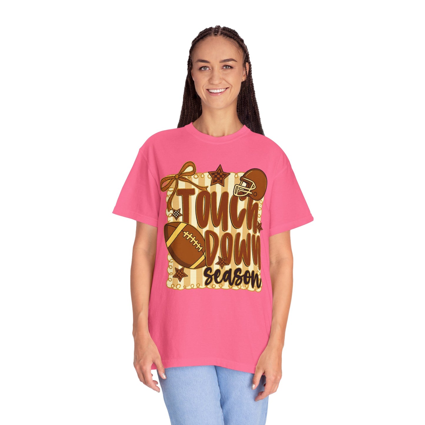 Football T-Shirt | Touchdown Season Game Day Unisex Apparel